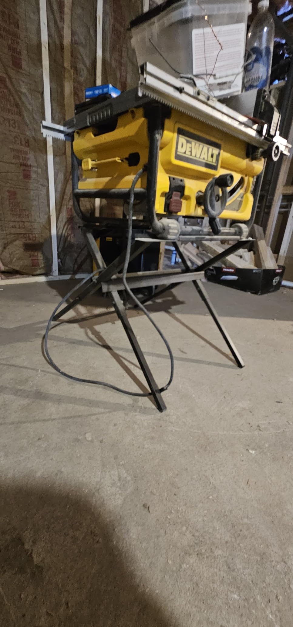 10 Inch Table Saw Stand Fits For DEWALT Table Saw Job Site Compact DW7451 DW7480 DCS7485 DW745 customer photo 1