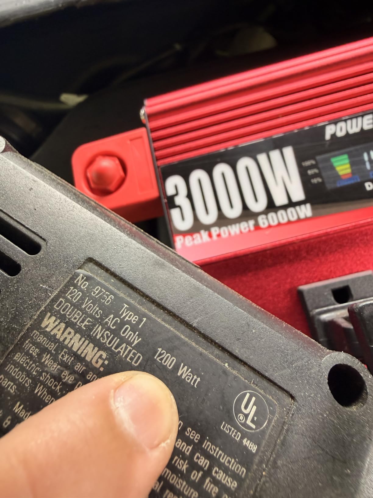 Cantonape 3000W Power Inverter 12V to 110V/120V DC to AC with LCD Display customer photo 1