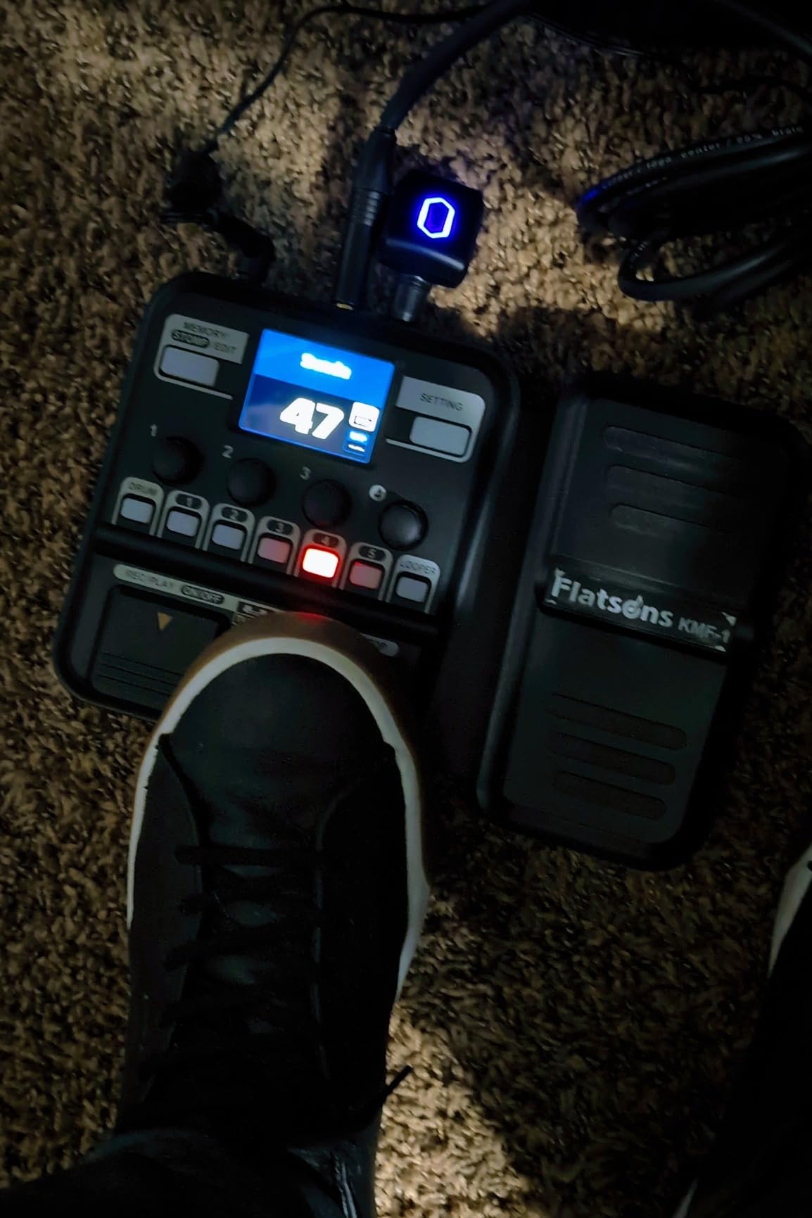 Flatsons KMF-1 Multi-Effects Guitar Pedal with 77 Practice Effects customer photo 1