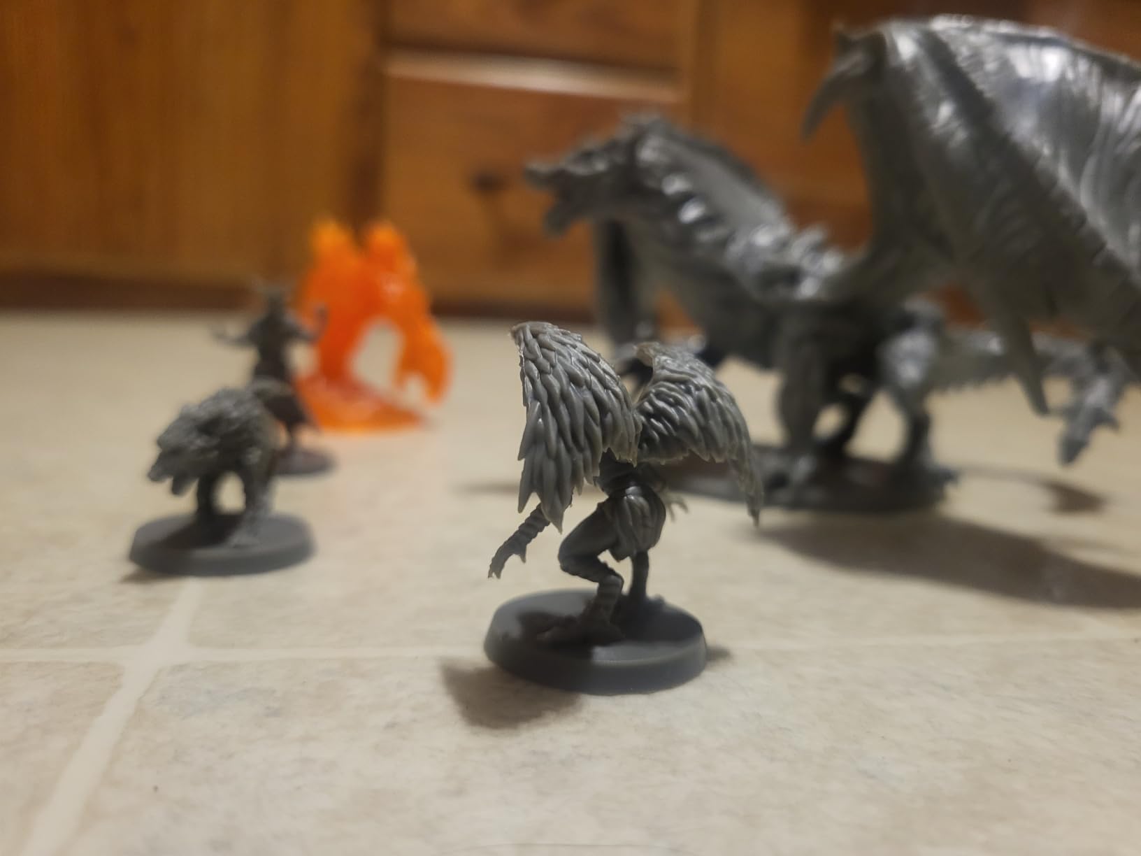 Classic Encounters - 125 Iconic DND Miniatures Bulk Monsters, Unpainted 28mm DND Minis, D&D Miniatures, Dungeons and Dragons Figures Mini Figurines, Fantasy Tabletop D&D Accessories Assembled customer photo 2