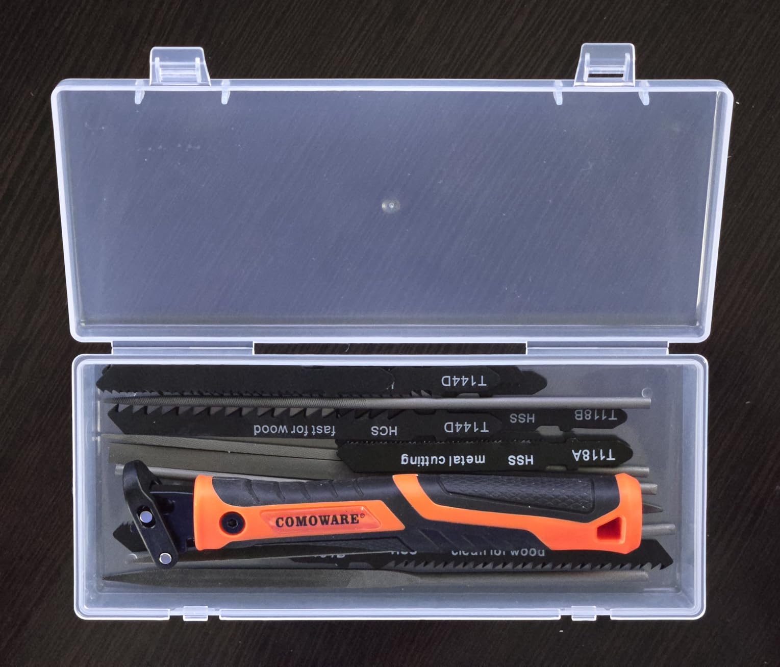 COMOWARE 17Pcs Handsaw & File Set, 6 Metal Needle File & 10 Handsaw Blades customer photo 1