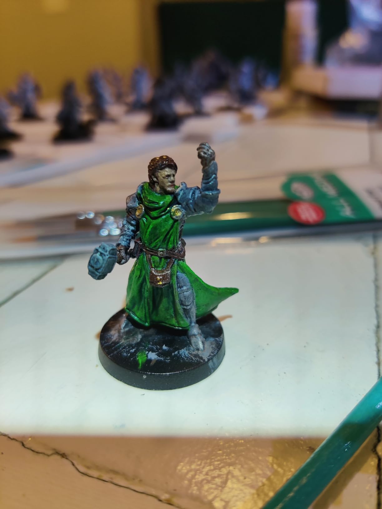 Classic Heroes - Mercenary Guild - 51 Paintable Characters for DND Miniatures Bulk I 28mm Dungeons Dragons D&D Miniatures I DND Minis D&D Figures Dungeons Dragons Figures Pathfinder Compatible customer photo 2