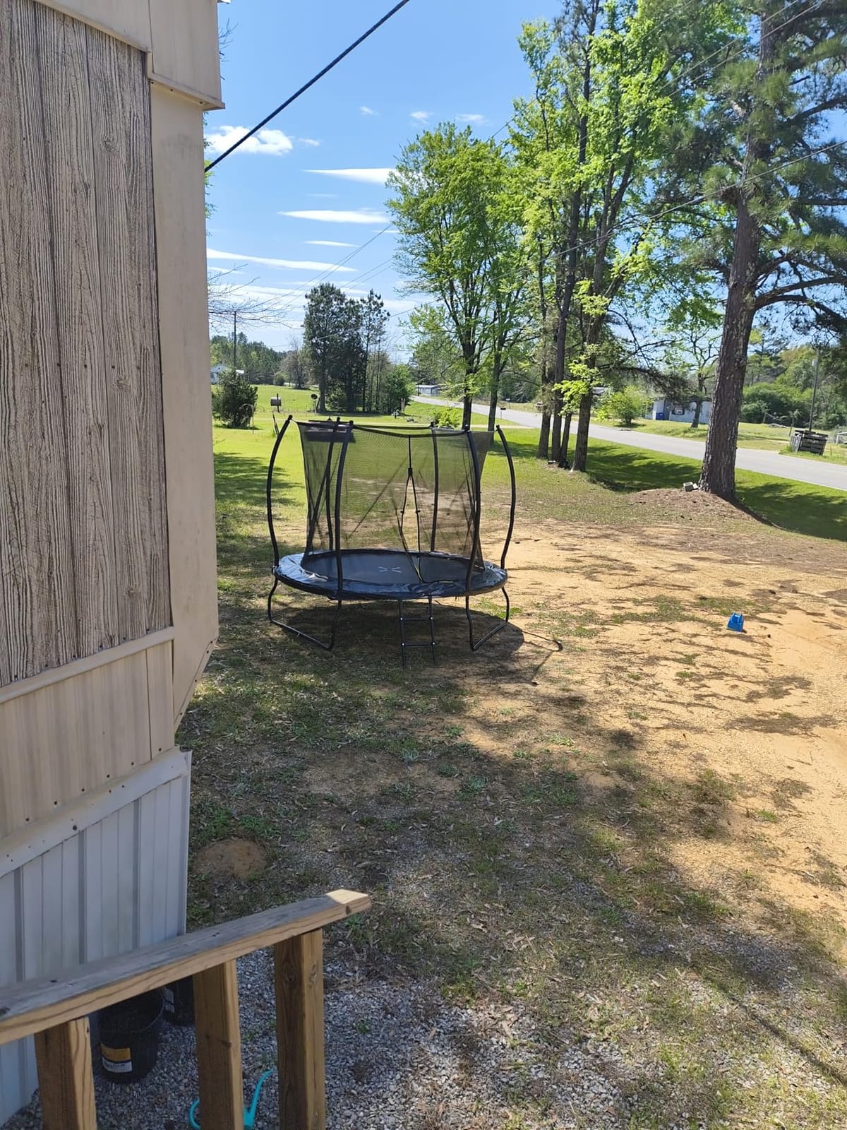 YUMPIE 8FT 10FT 12FT 14FT 16FT Quick-Connect Outdoor Trampoline with Ladder customer photo 2