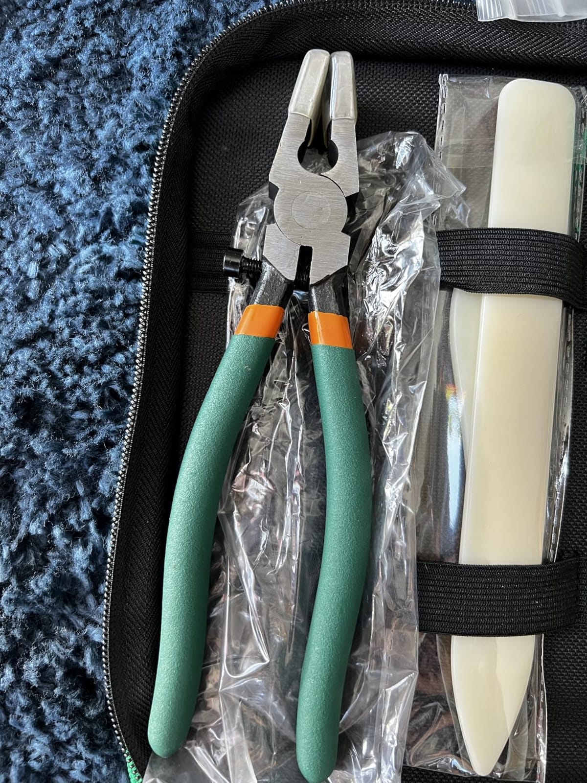 27 Stained Glass Kit,Glass Cutting Tool,for Stained Glass,Mosaics,Breaking. customer photo 2