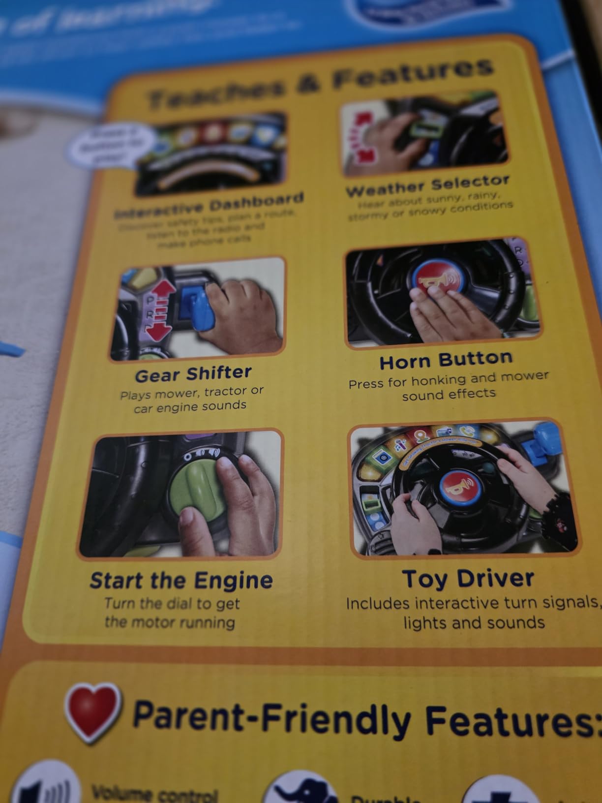 VTech Get Growing Tractor and Mower Ride-On customer photo 2