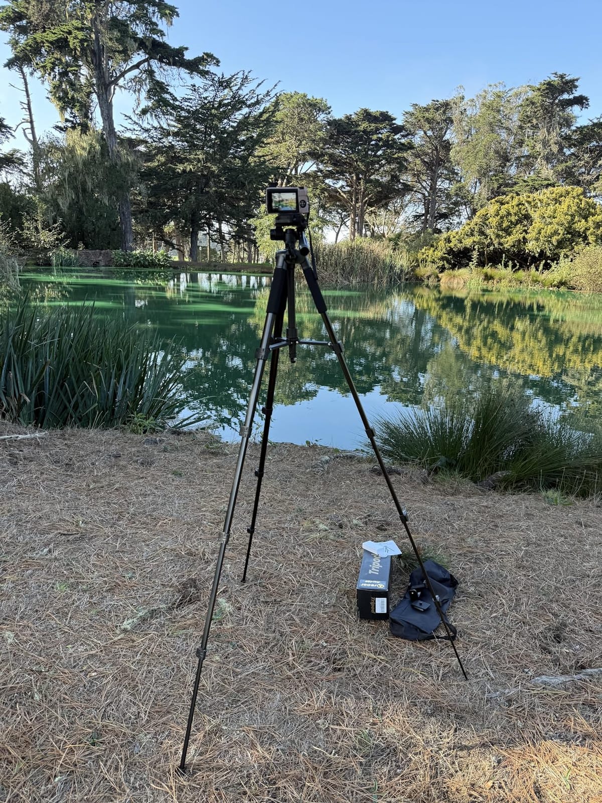 69” Tripod for Spotting Scopes, Binocular & Camera, Includes Binocular Adapter, 2 QR Plates, Phone Holder & Carry Bag, Ideal for Bird Watching, Hunting, Wildlife Viewing & Target Shooting customer photo 1