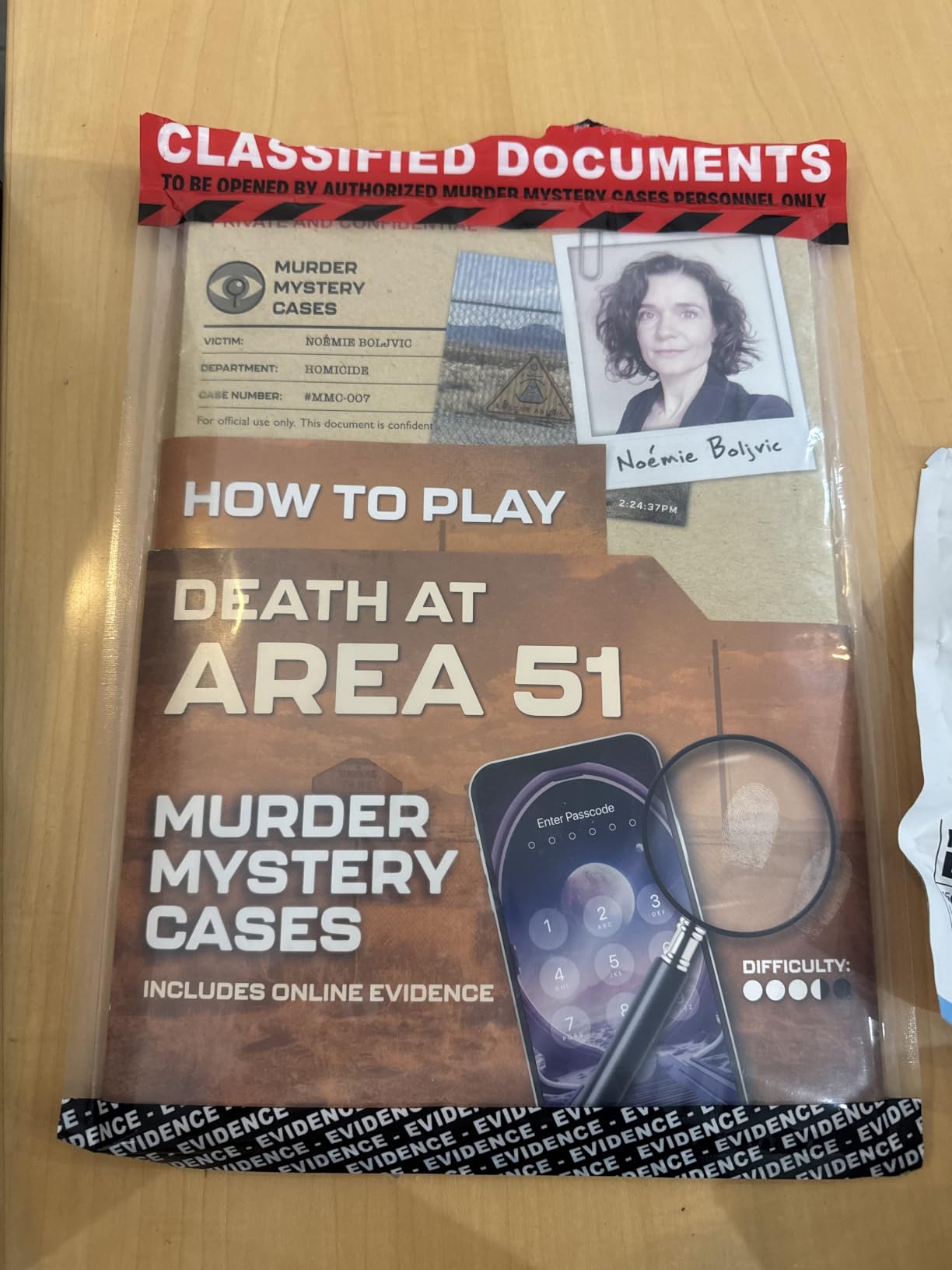 MMC Area 51 - Thrilling Murder Mystery Game for Adults on Date/Game Night customer photo 1