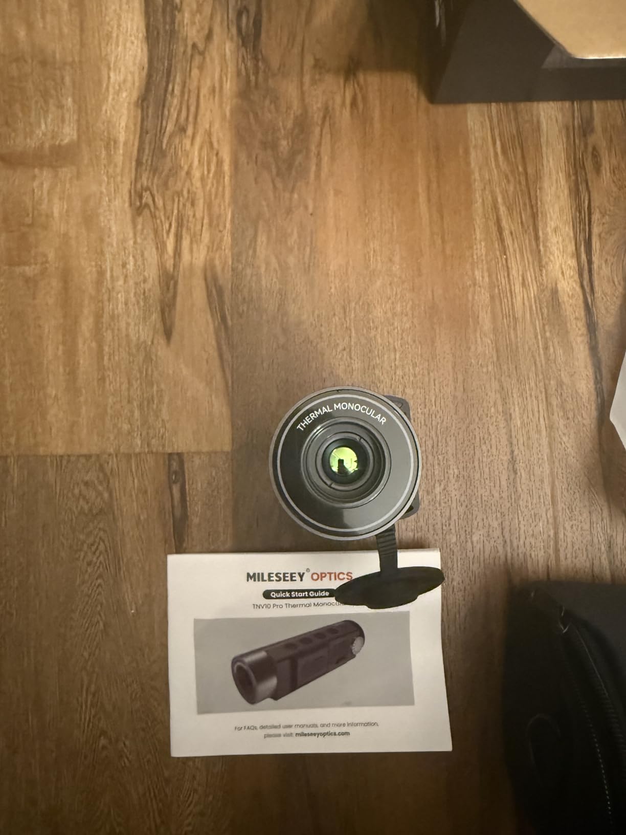 MiLESEEY TNV10PRO Thermal Monocular, 400x300 SR 320x240 IR Resolution, Aircraft Mg-Al Alloy, 13mm 50Hz Handheld Thermal Camera, Night Vision Imager, Hot Spot Tracking customer photo 2
