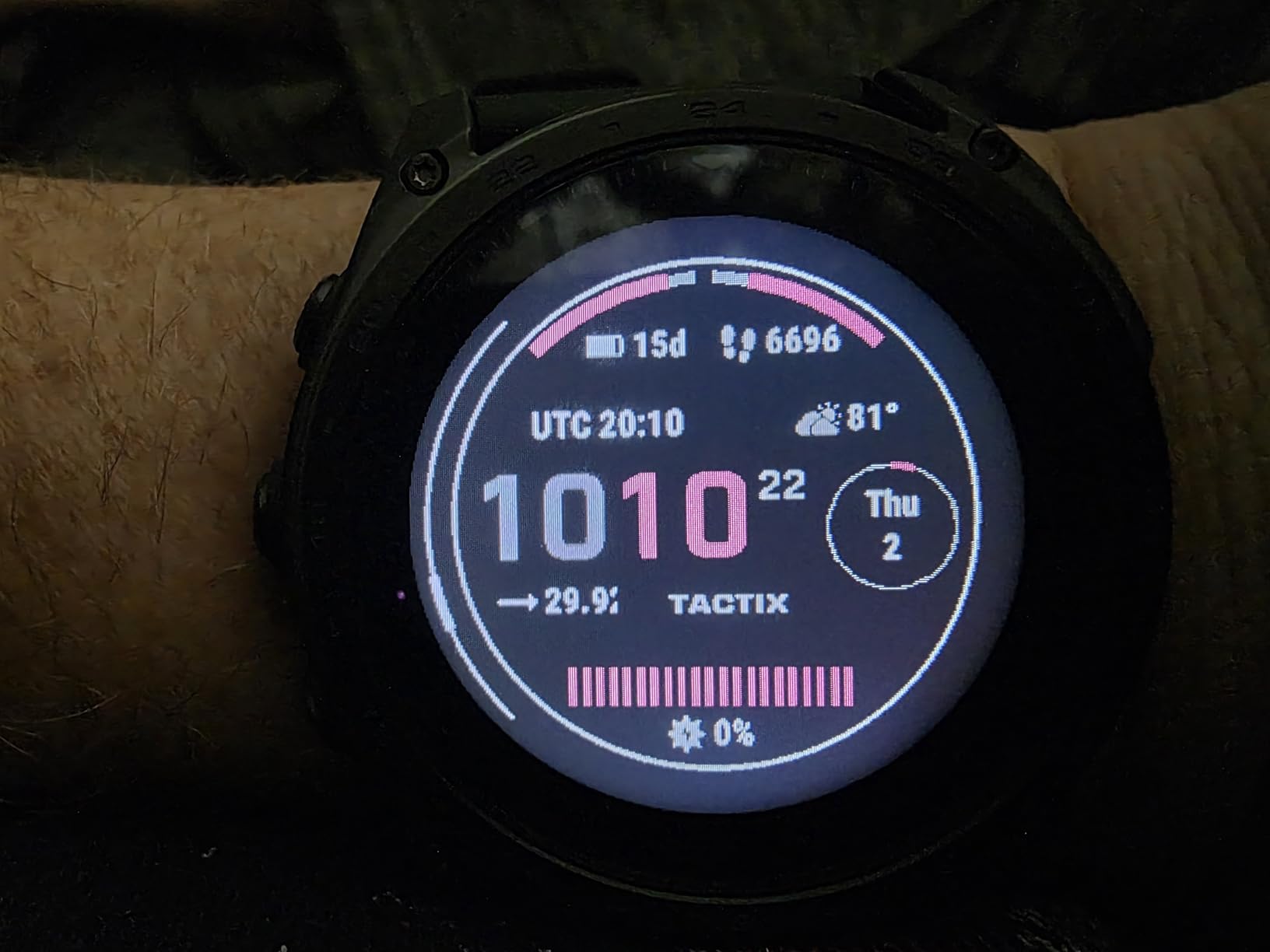 Garmin tactix® 8 Solar, Premium Tactical GPS Smartwatch, 51mm customer photo 1