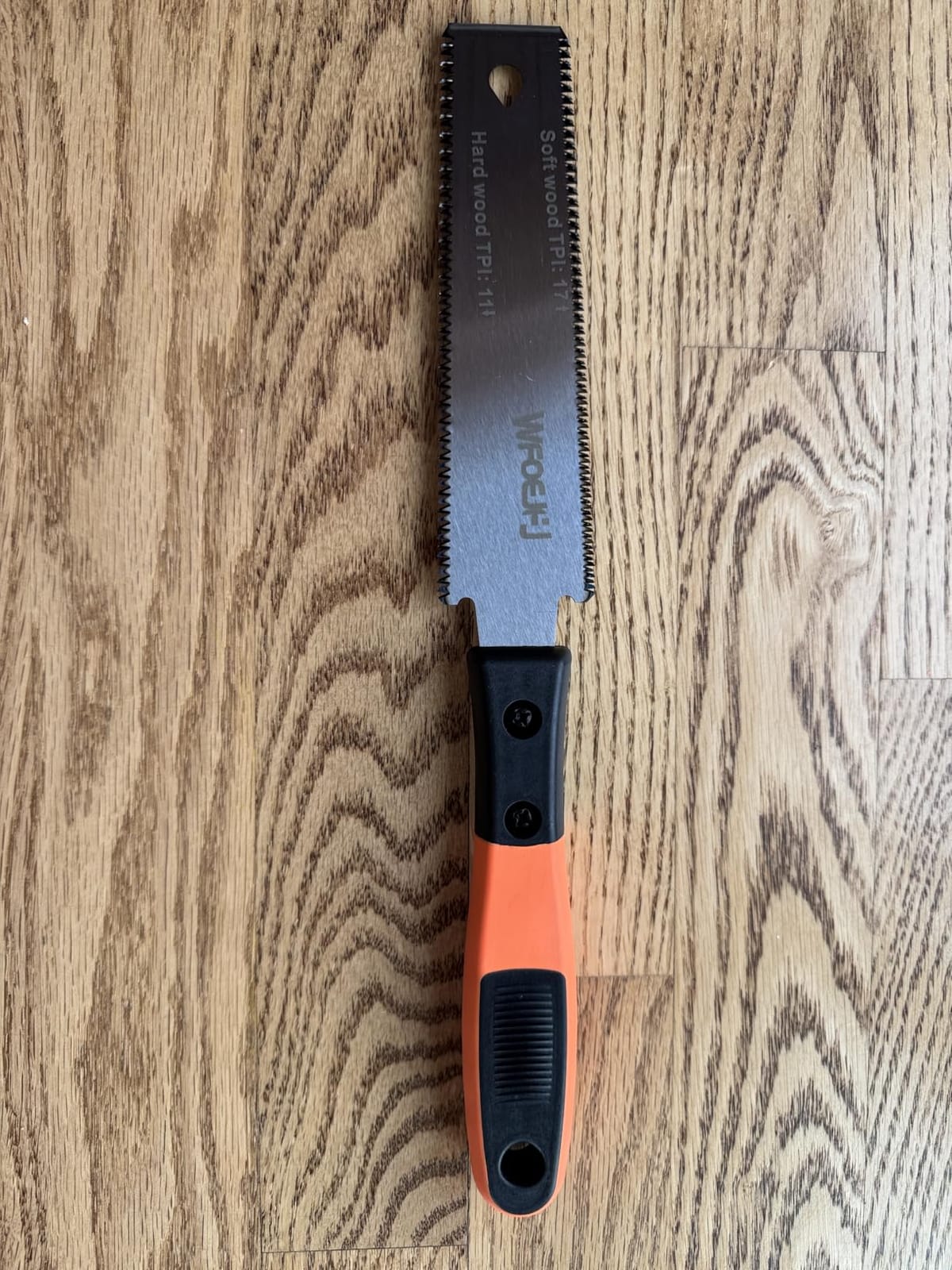 Japanese Hand Saw, 6-Inch Double-Edge Pull Saw, SK5 Blade, 14/17 TPI customer photo 1