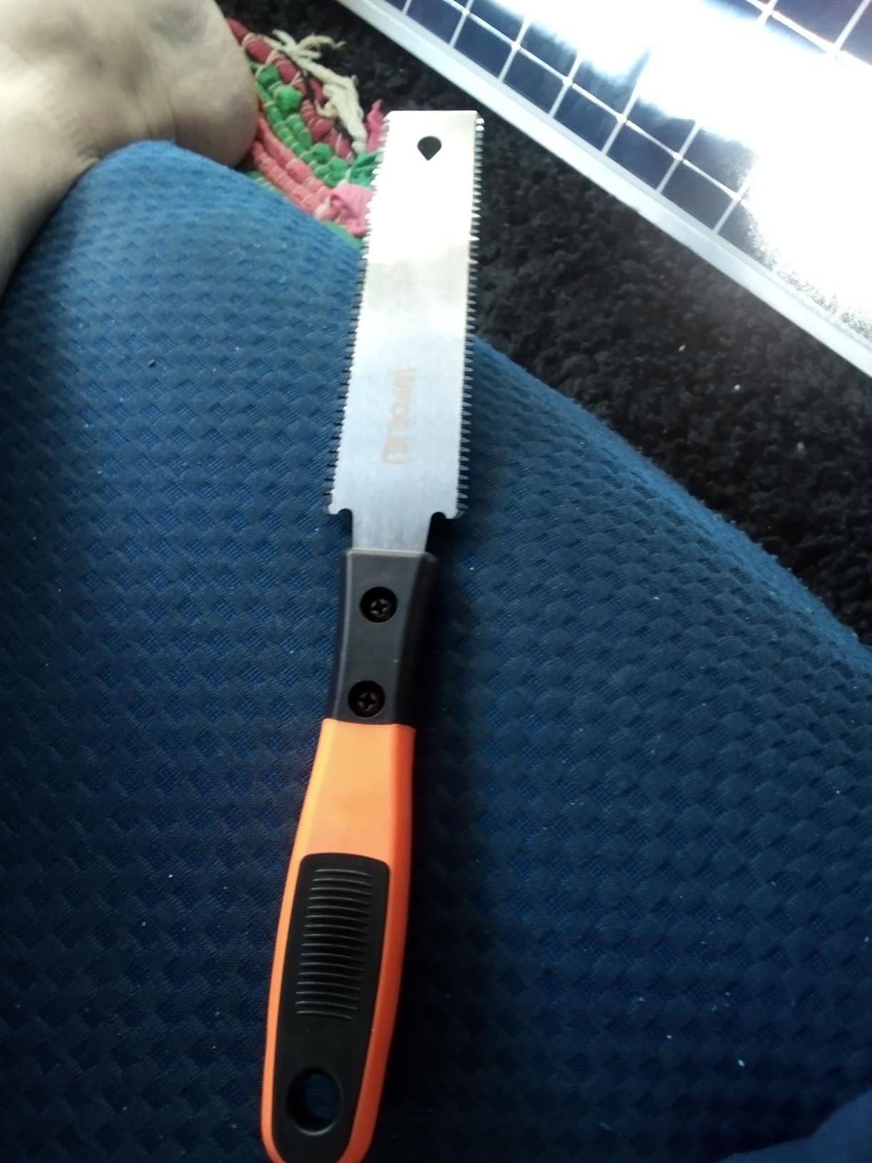 Japanese Hand Saw, 6-Inch Double-Edge Pull Saw, SK5 Blade, 14/17 TPI customer photo 2