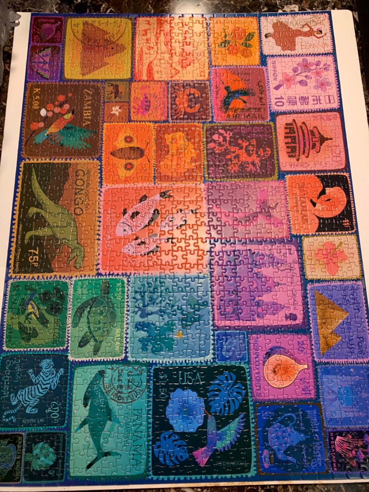 Elena Essex 2000 Piece Puzzle - Desert Hideout, 2000 Piece Puzzle for Adults, Puzzles for Adults, Cool Cactus National Parks, Size 39x30 inches customer photo 1