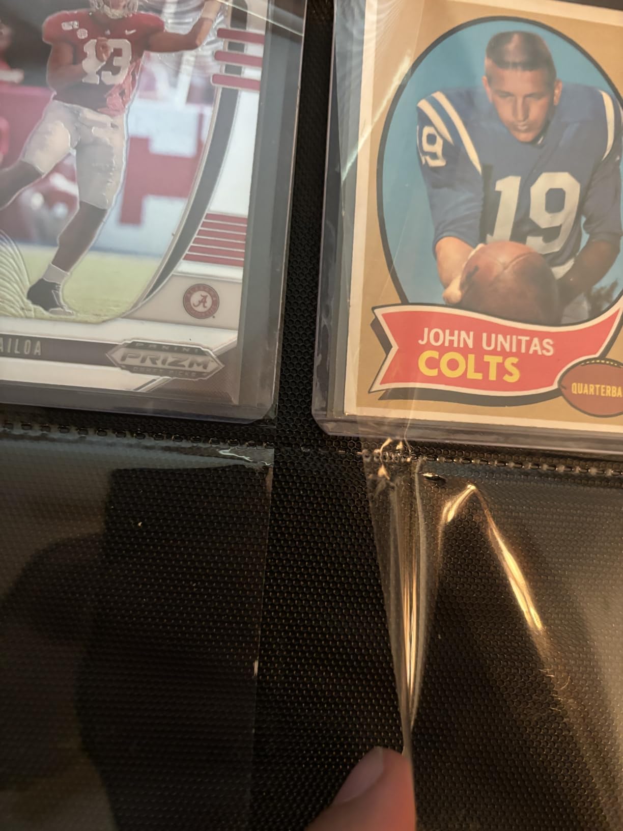 Toploader Binder Holds 324 Toploaders - 20 Toploaders|Waterproof PU Leather + Anti-Yellowing PP Inserts | Ridge Tab Sorting Portable top loader binder for cards(For Sports/Game Cards) customer photo 1