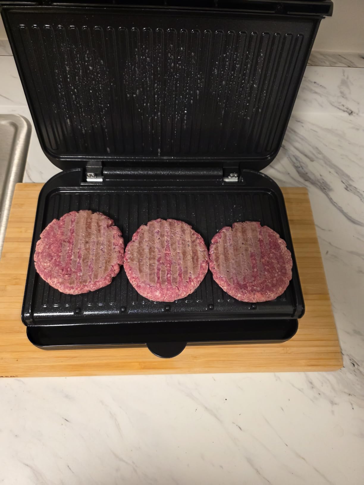 George Foreman Family Grill & Panini Press, Ceramic Nonstick customer photo 2