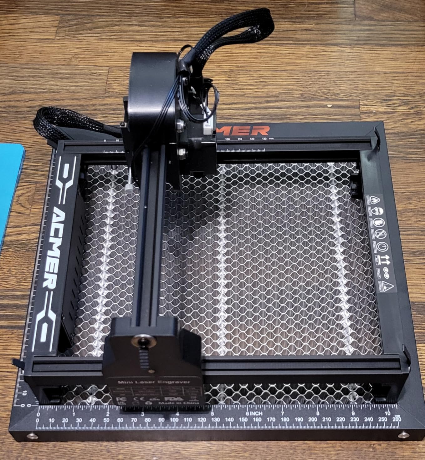 ACMER Honeycomb Laser Bed with Aluminum Plate, 330x330mm Cutting Table customer photo 1