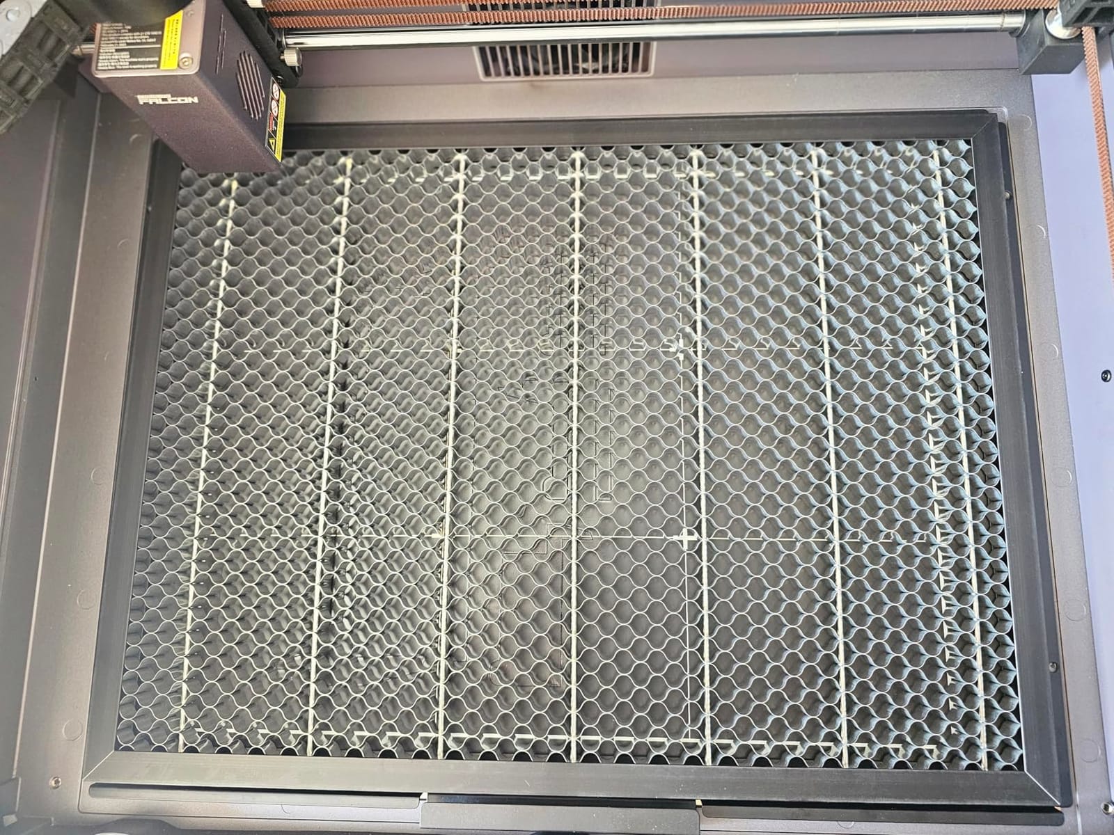 Creality Honeycomb Laser Bed for Falcon A1 A1 Pro Laser Engraver, Honeycomb Platform for Laser Engraving and Cutter Machine (18.1 * 13.6 in) customer photo 2