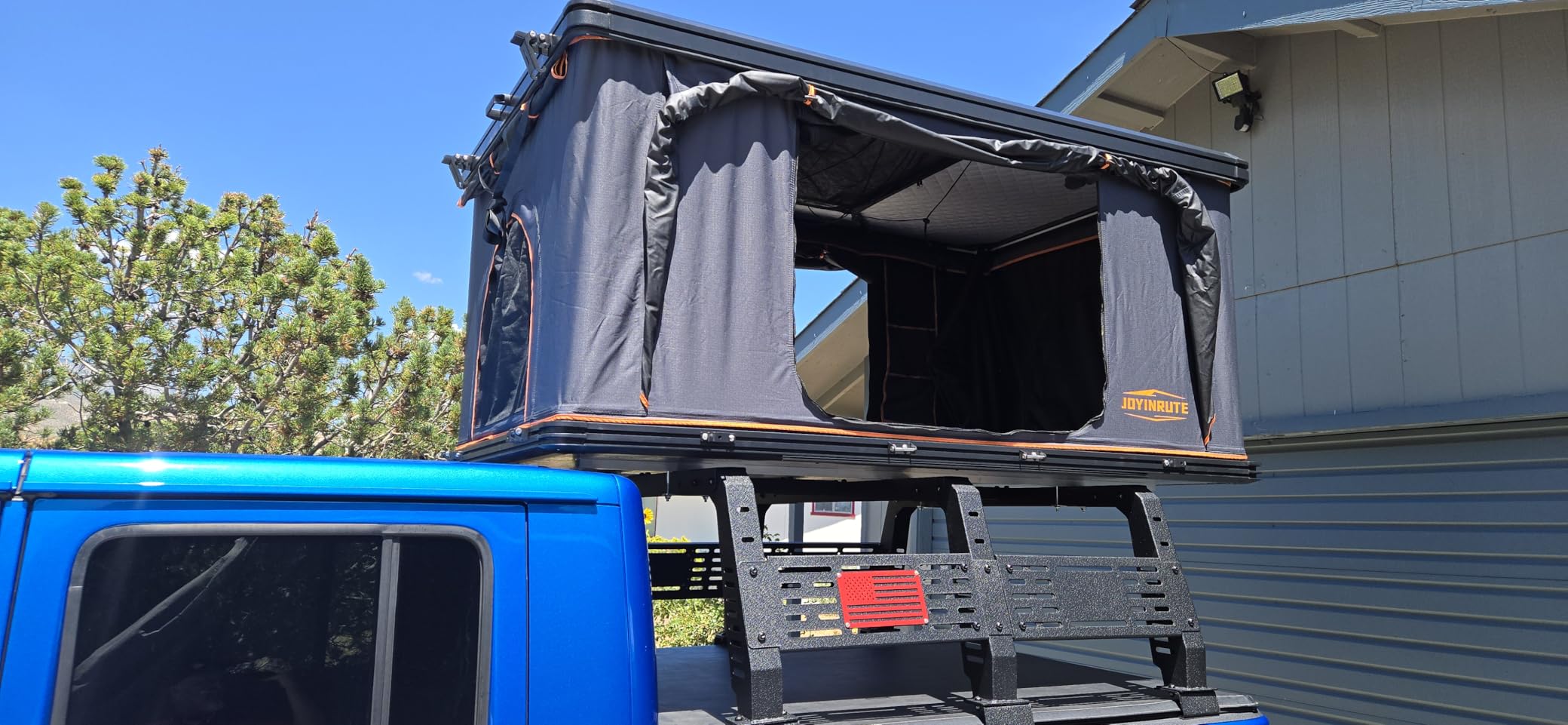 Aluminum Rooftop Tent Hard Shell,Pop Up Roof Tent Hardshell customer photo 2