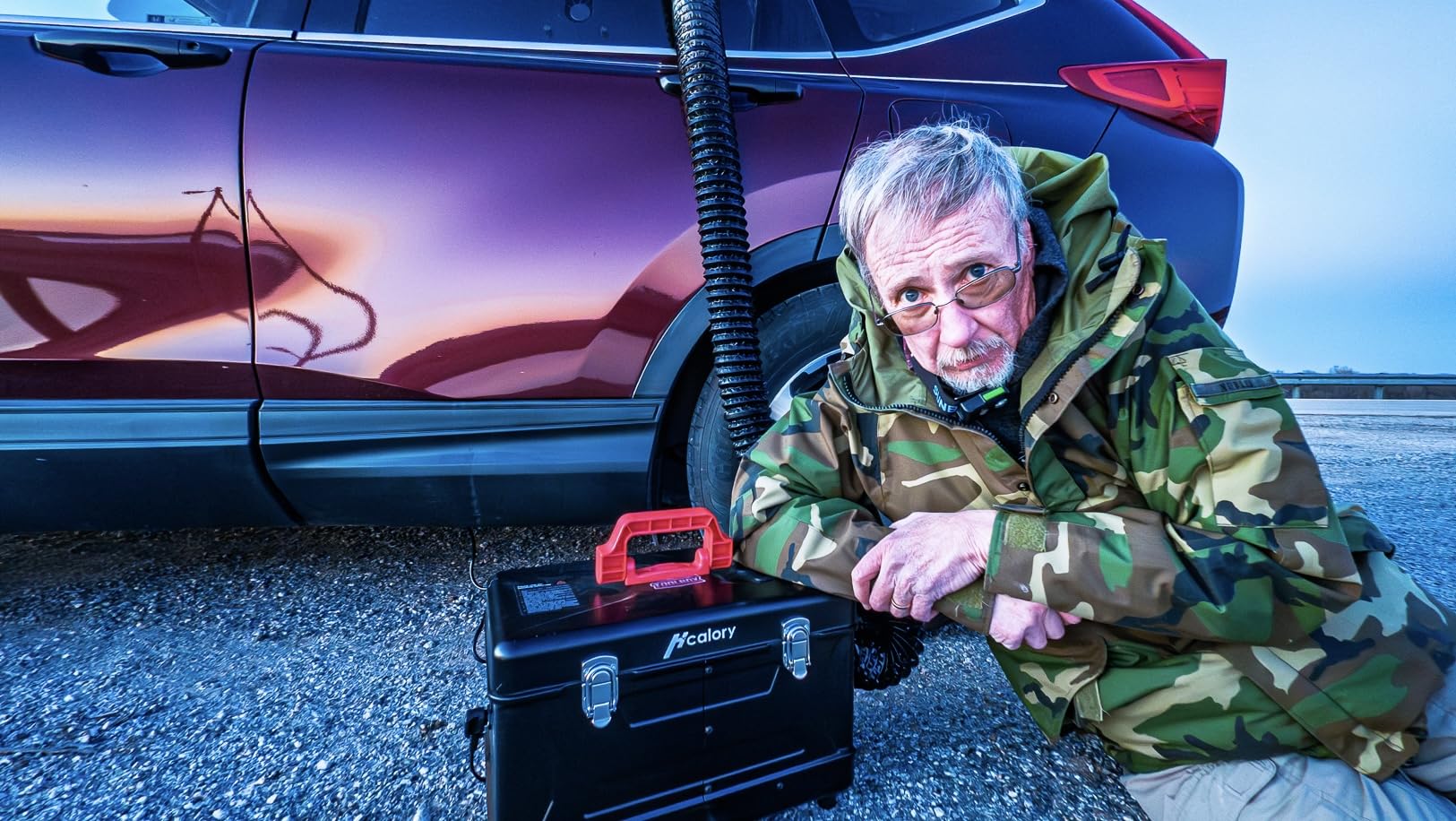8KW Diesel Heater, 5L Toolbox Compact 2S Portable Diesel Air Heater 110V/12/24V All in One Fast Heating with App Control, Altitude Mode and no tick for RV Garage Camper 2025 Upgraded customer photo 2