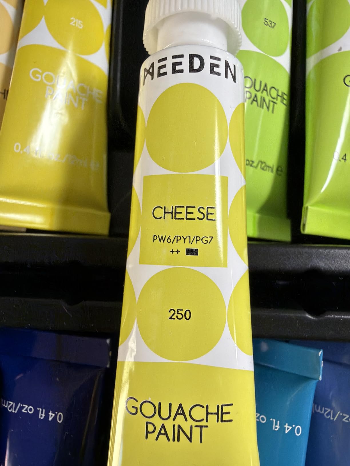 MEEDEN Gouache Paint Tube Set: 48 x 12ml (0.4 oz) Colors Art Paint customer photo 1