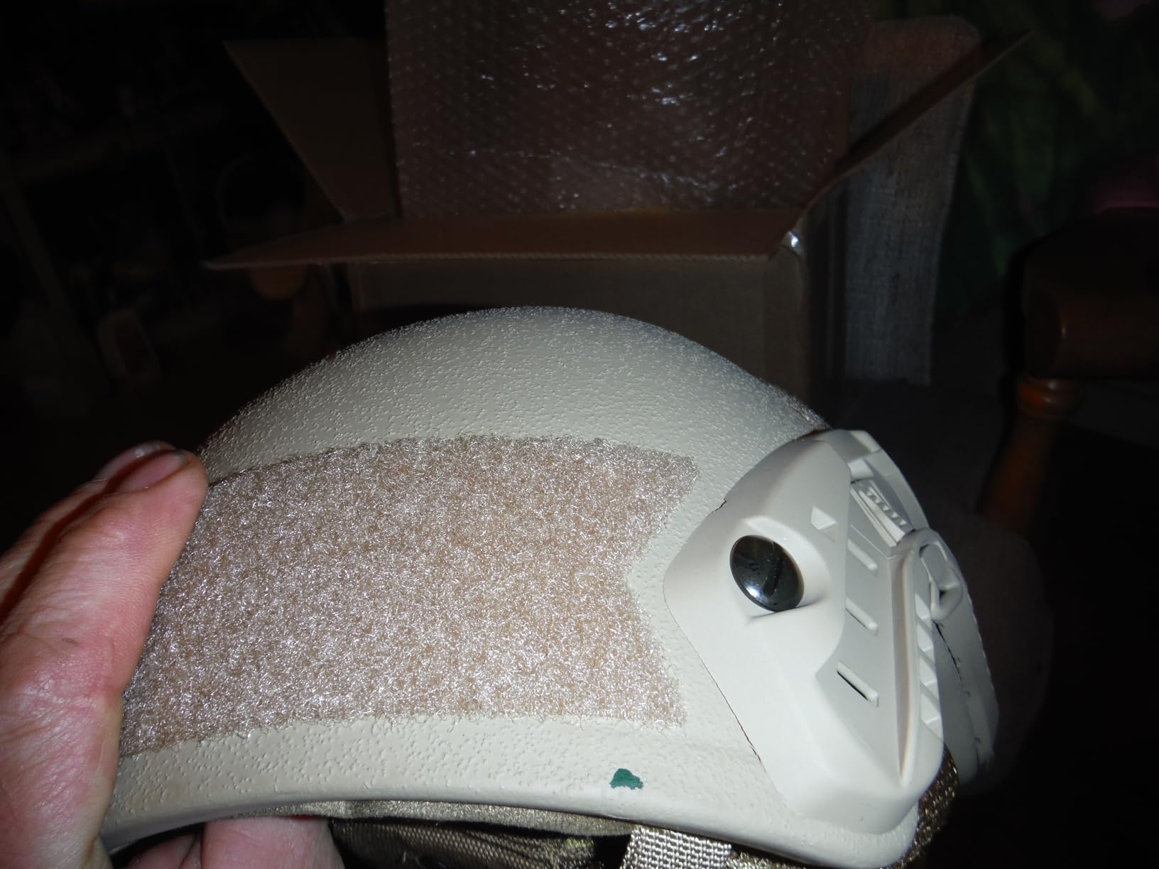 Level IIIA Fast High Cut Helmet with Rail Adapter customer photo 1