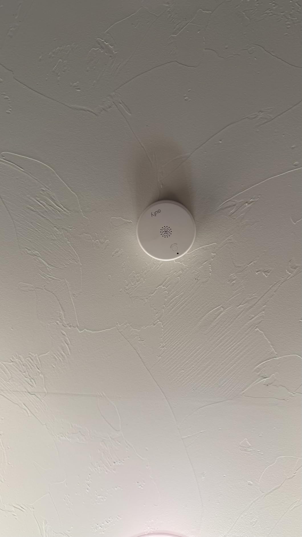 eufy Security Smoke Alarm E10, Smoke Detector, Ultra-Compact 70 mm Design | 5-Year Battery, App Alerts Away from Home, Loud Siren, Fewer False Alerts with UL 217 Compliance, Requires eufy HomeBase customer photo 1