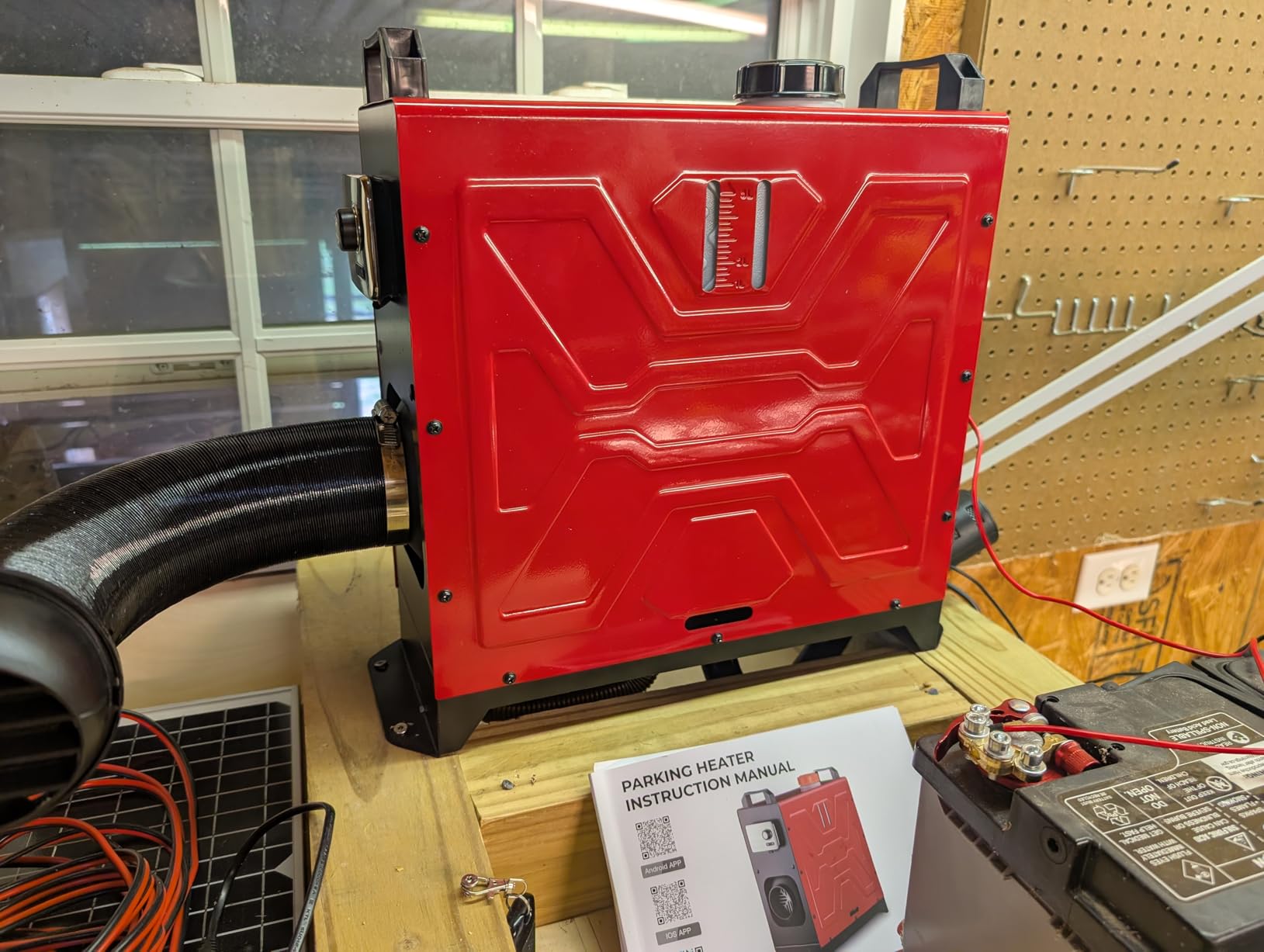 Diesel Heater 12V/24V/110V 8KW Protable Toolbox Diesel Parking Heater customer photo 1