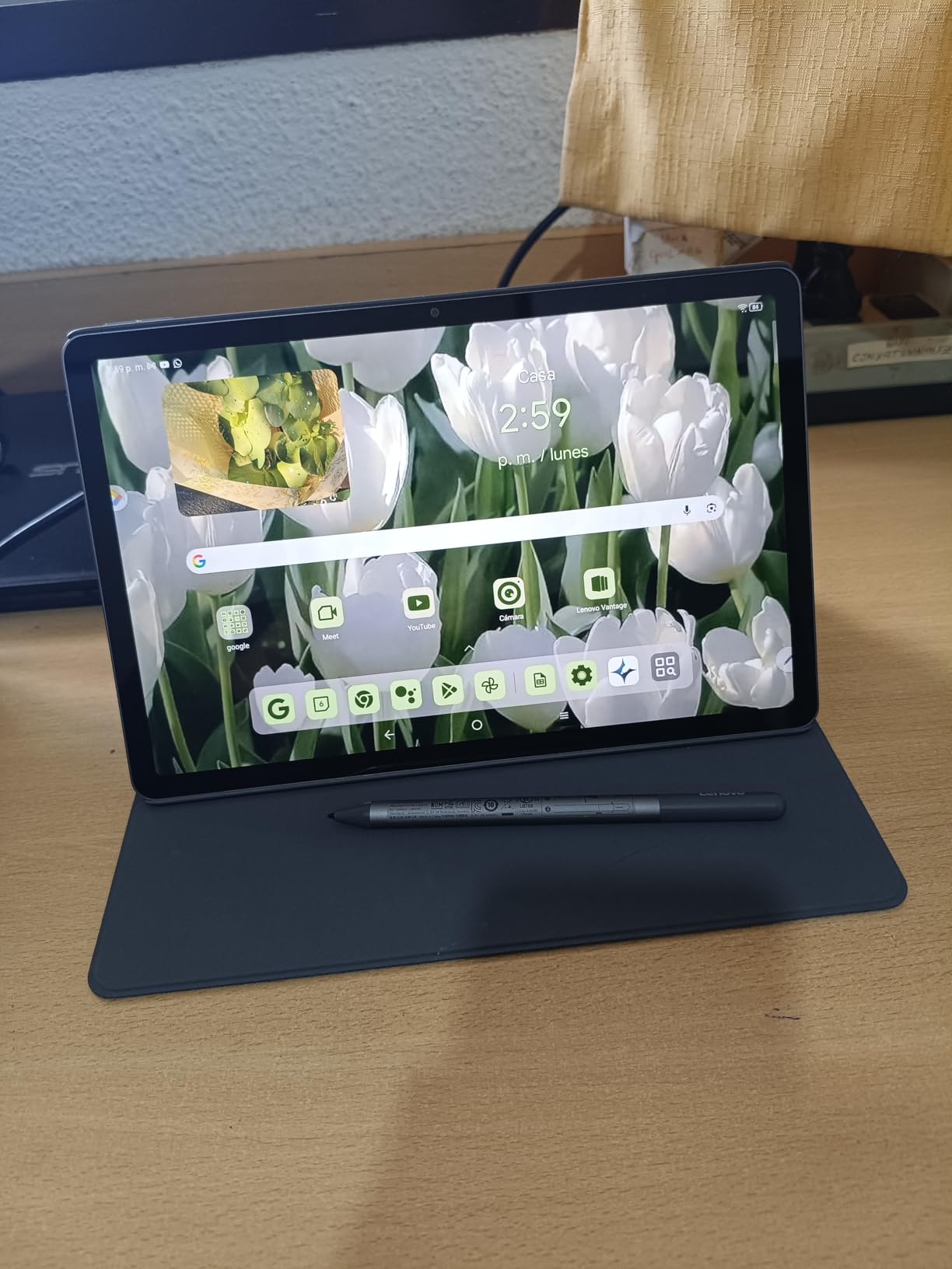 Lenovo Idea Tab - College Tablet - 11″ 2.5K IPS Touchscreen Display - 90Hz - MediaTek Dimensity 6300-8 GB Memory - 256 GB Storage - Integrated Arm Mali-G57 MC2 - Tab Pen and Folio Case customer photo 2