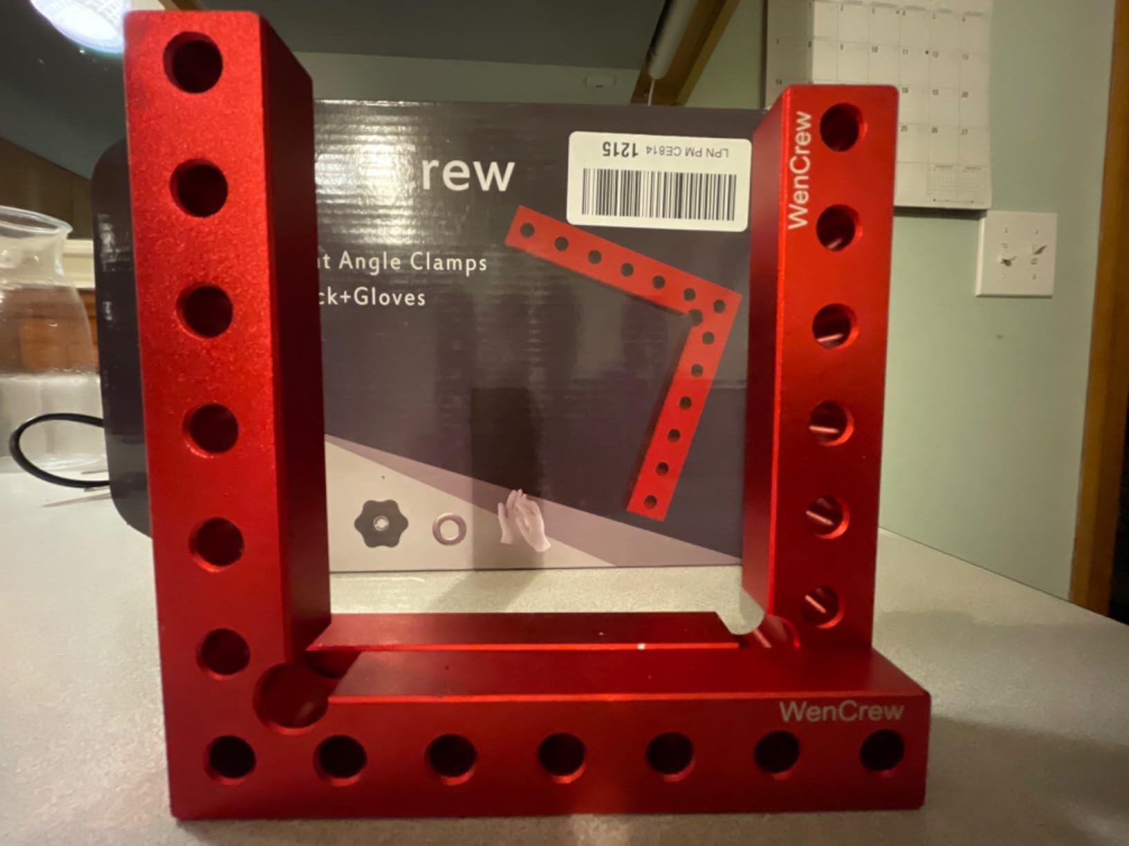WenCrew Corner Clamps for Woodworking 4pcs 5.5