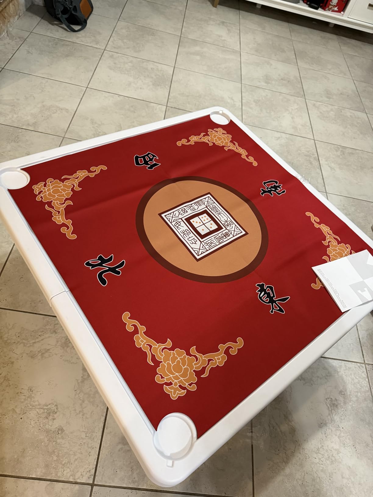 Giantex Folding Mahjong Table, 35
