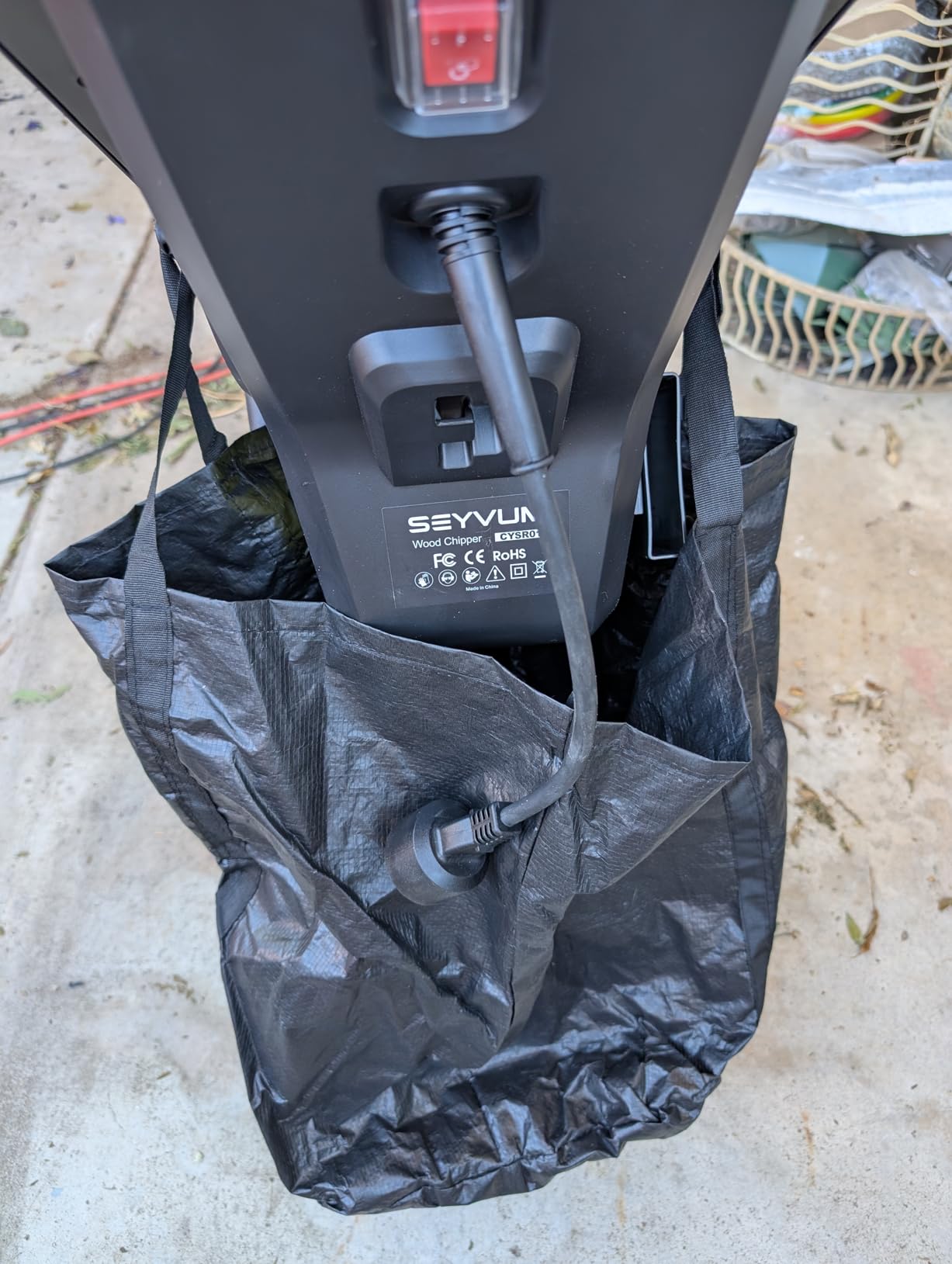 Wood Chipper 15-Amp 1.57