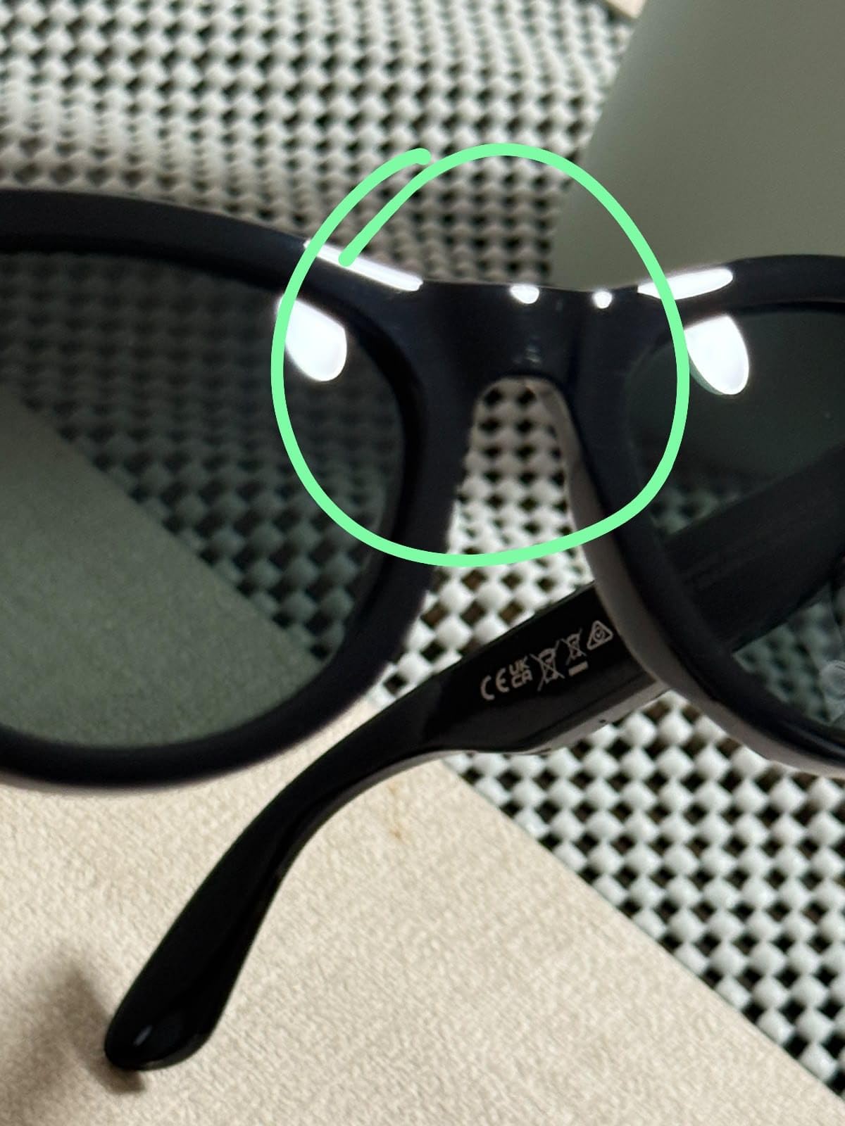 Ray-Ban Meta (Gen 1), Skyler, Shiny Black | Smart AI Glasses for Men, Women — 12 MP Ultra-Wide Camera, Open-Ear Speakers for Audio, Video Recording and Bluetooth — Green Lenses — Wearable Technology customer photo 1