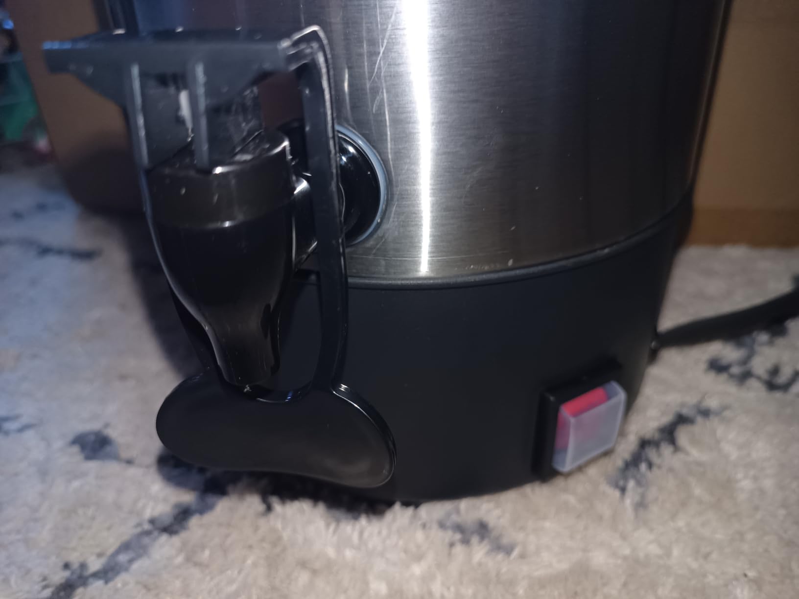 SYBO Commercial Grade Stainless Steel Percolate Coffee Maker Hot Water Urn for Catering, 100-Cup 16 L, Grey customer photo 2