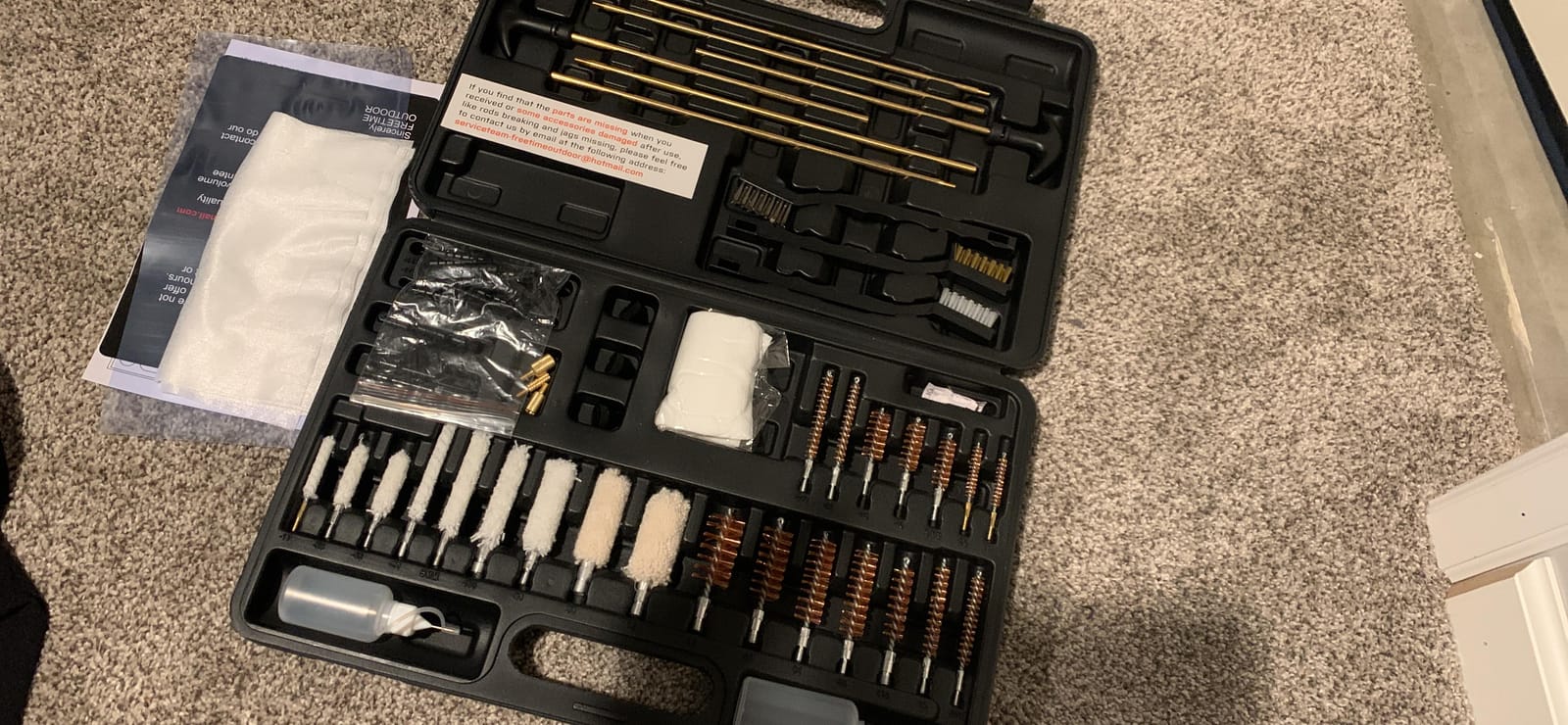 GLORYFIRE Elite Universal Gun Cleaning Kit, Cleaning Stand for All Caliber customer photo 2