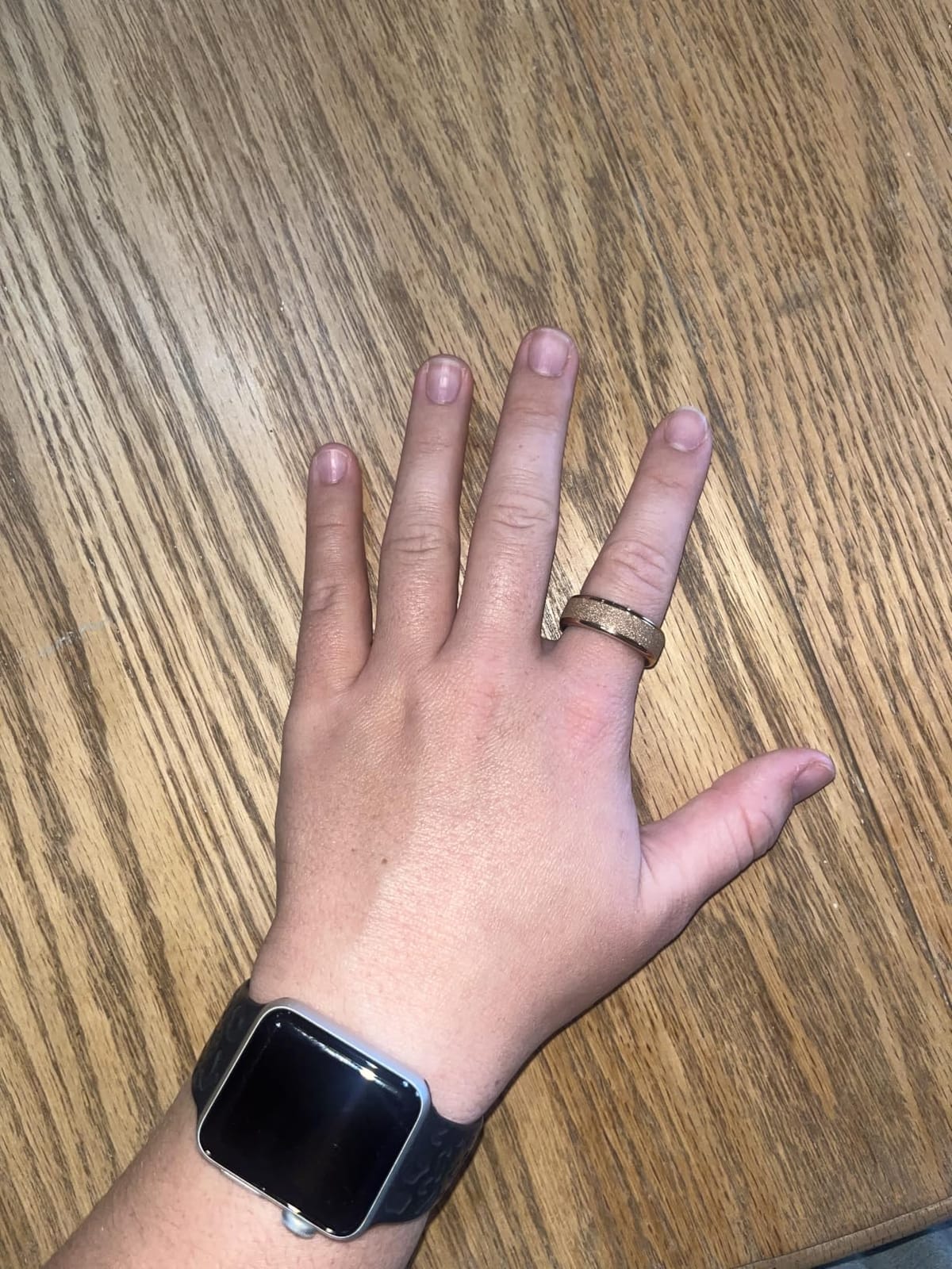 COLMI R10 Smart Ring, Sleep Health & Skin Temperature & 5ATM(Silver, 9) customer photo 1