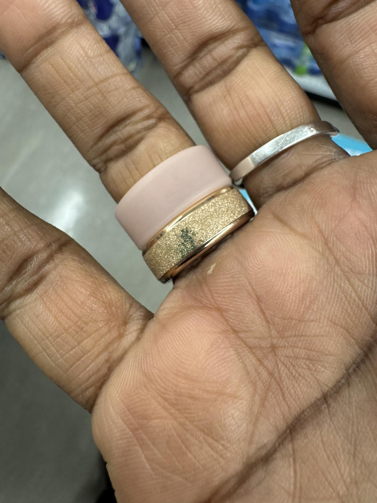 COLMI R10 Smart Ring, Sleep Health & Skin Temperature & 5ATM(Silver, 9) customer photo 2