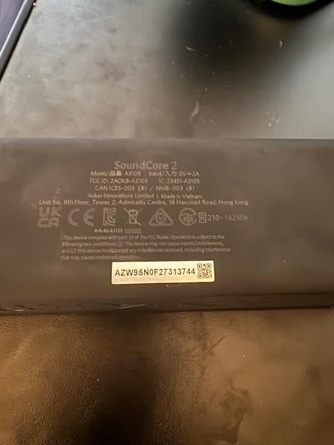 Anker soundcore 2 Portable Bluetooth Speaker, Stereo Sound, IPX7 | BassUp, 24H Playtime, Bluetooth 6, Wireless Speaker for Home, Outdoors, Travel-Mocha Brown customer photo 1