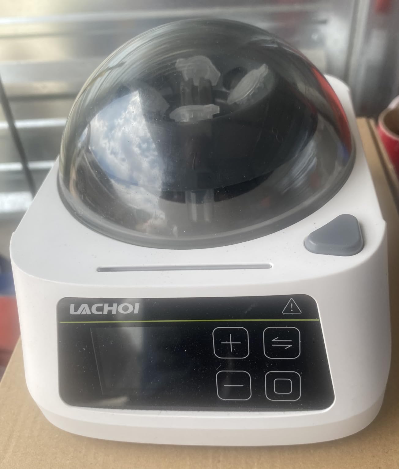 Mini Centrifuge Machine for Microtubes LCD 1000-10000RPM 5600×g RCF customer photo 1