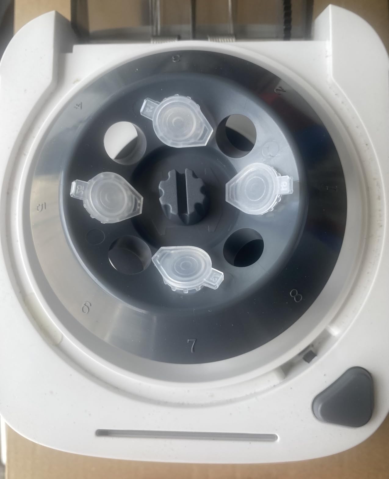 Mini Centrifuge Machine for Microtubes LCD 1000-10000RPM 5600×g RCF customer photo 2