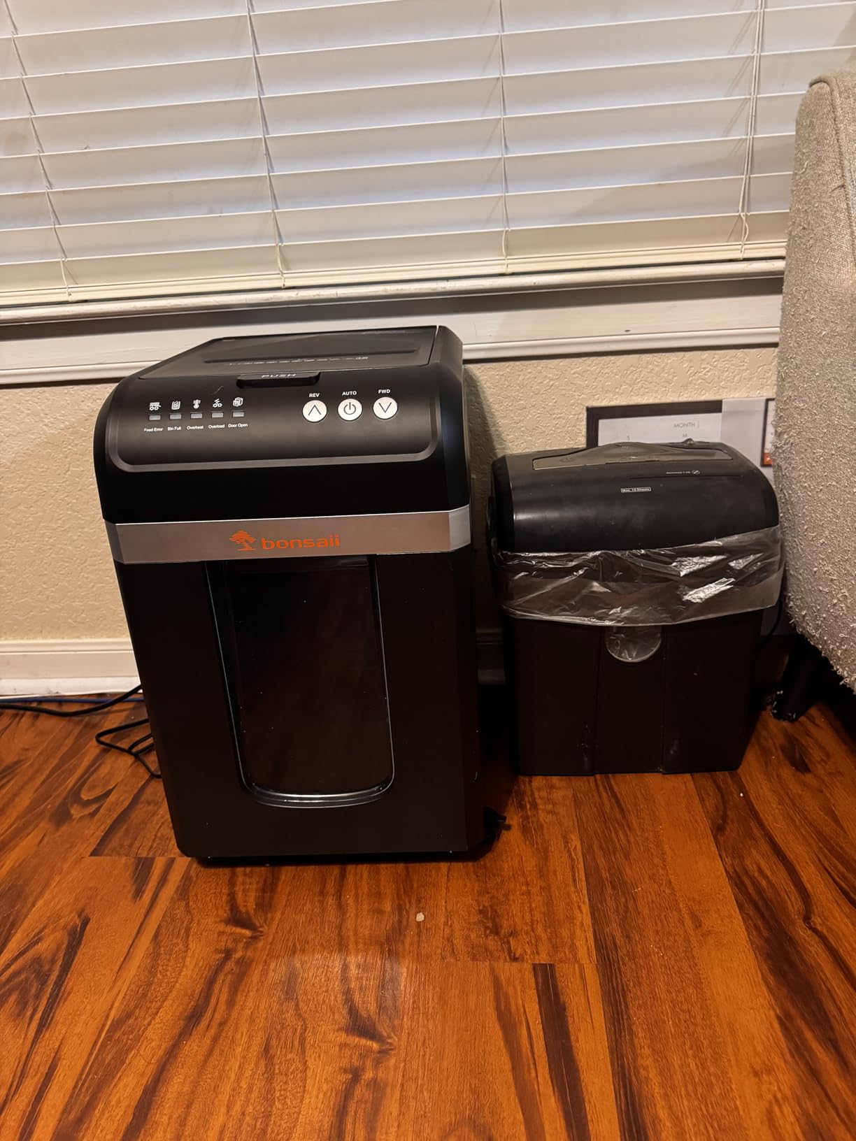 Bonsaii 200-Sheet Auto Feed Micro Cut Heavy Duty Paper Shredder for Office customer photo 1
