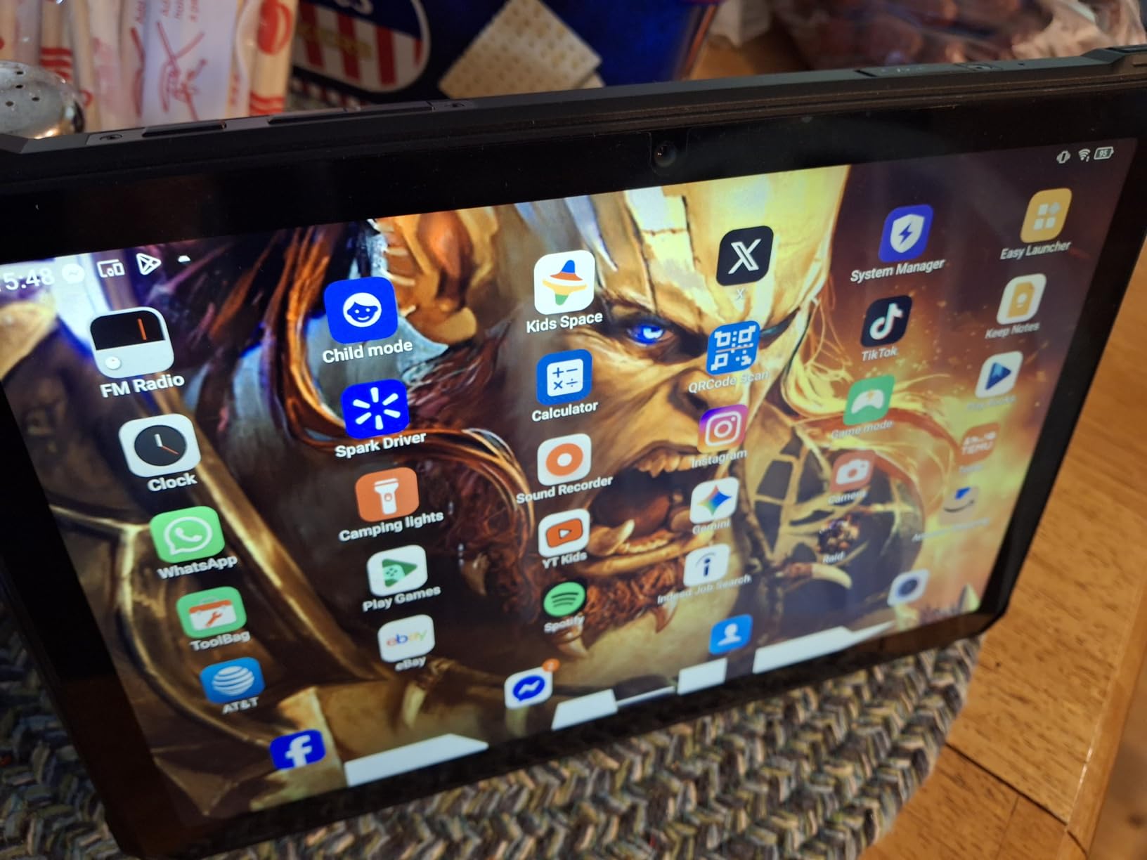 WT1 Pro 5G Rugged Tablet Android 16, 11