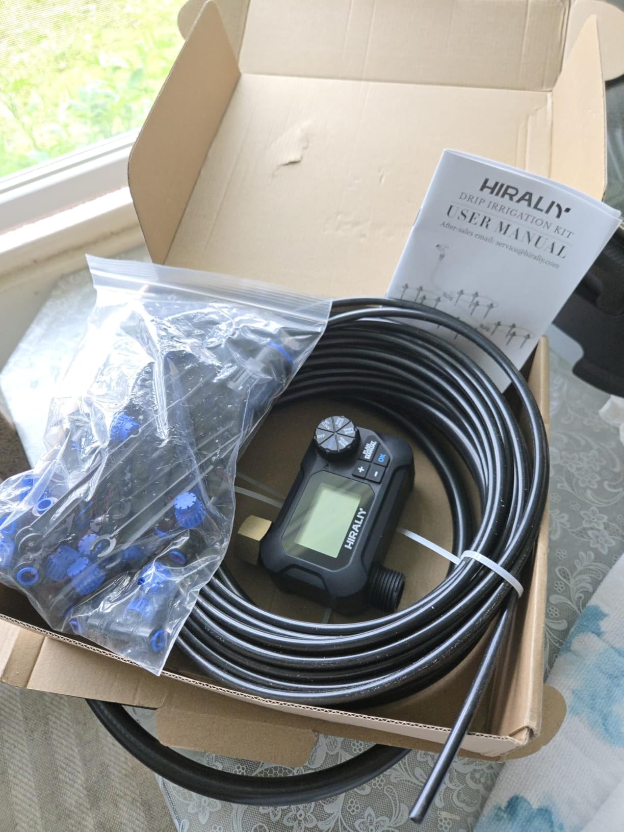 HIRALIY 100FT Automatic Drip Irrigation Kit with Timer customer photo 2