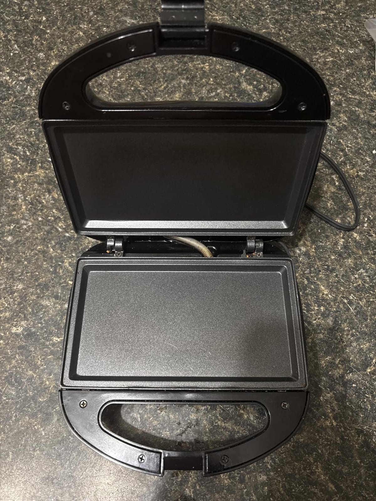 OSTBA Panini Press Sandwich Maker, 2-Slice Sandwich Toaster Grill customer photo 2