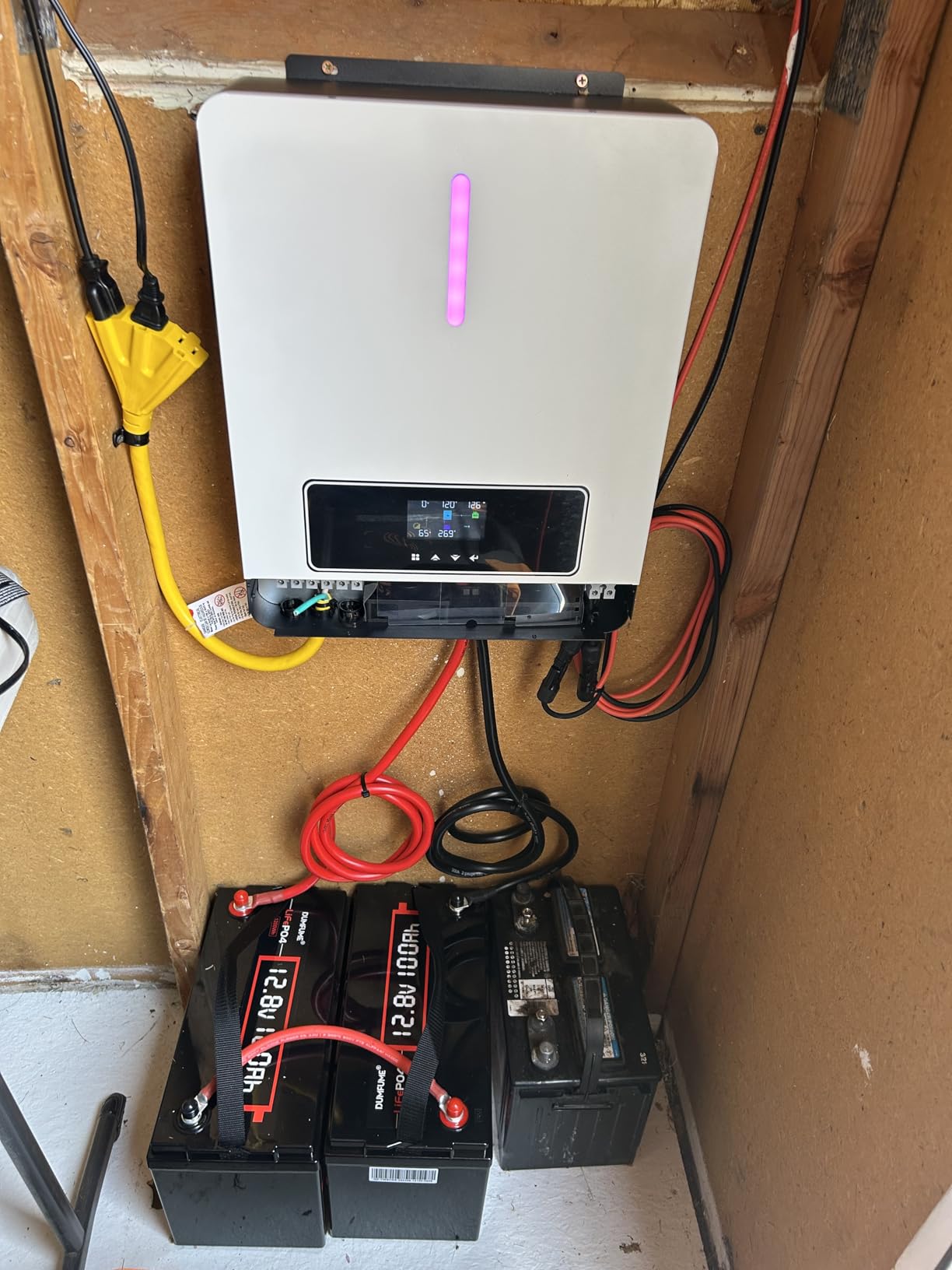 12V 150Ah Max LiFePO4 Battery, IP65 Waterproof 100A BMS customer photo 2