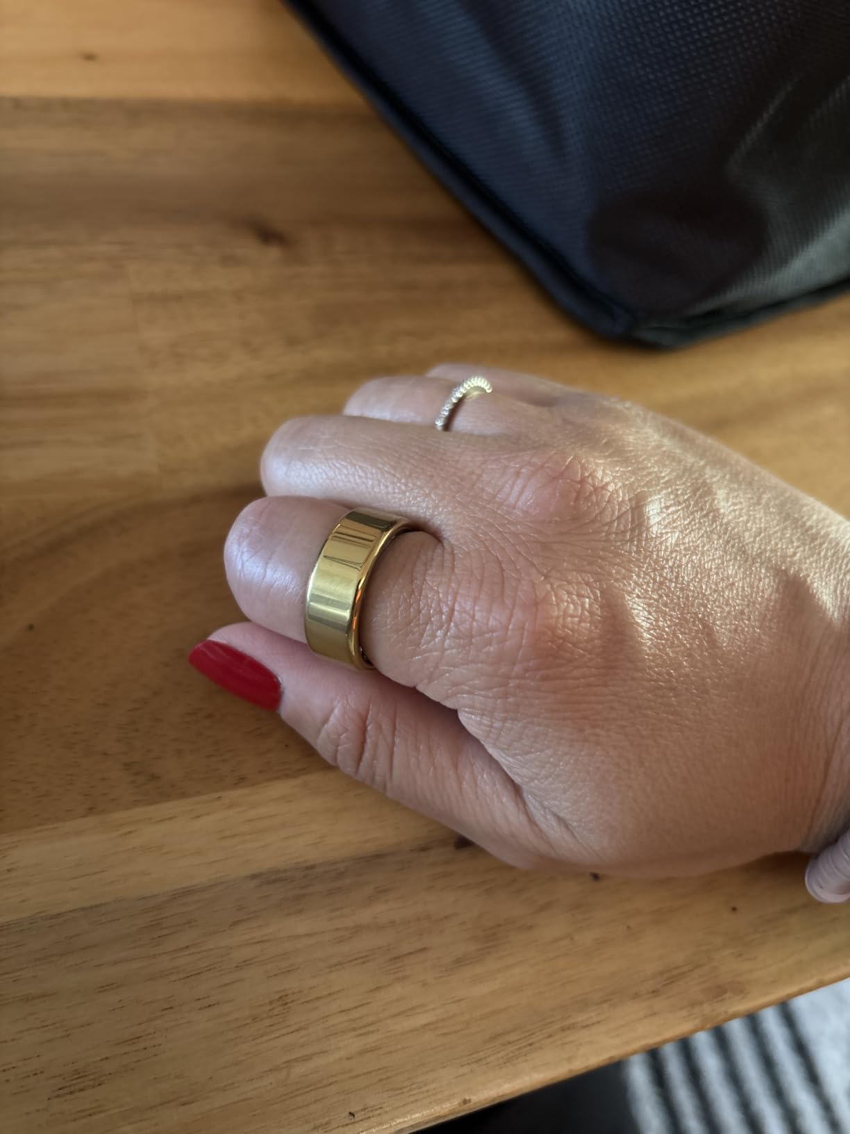Smart Ring Fitness Tracker for Men & Women with Sleep, Heart Rate & SpO2 customer photo 2