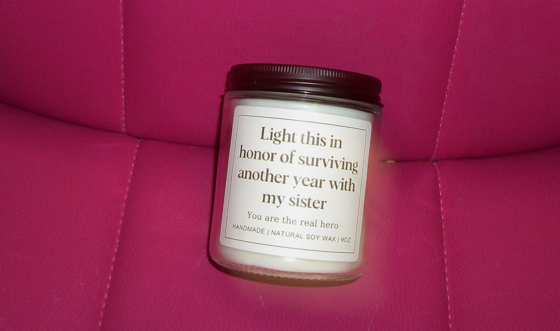 Dog Mom Gifts for Women, Unique Dog Mom Lovers Gift for Her Girlfriend Sister Bestie Wife, Funny Mothers Day Present Ideas - Lavender Scented Candle customer photo 2
