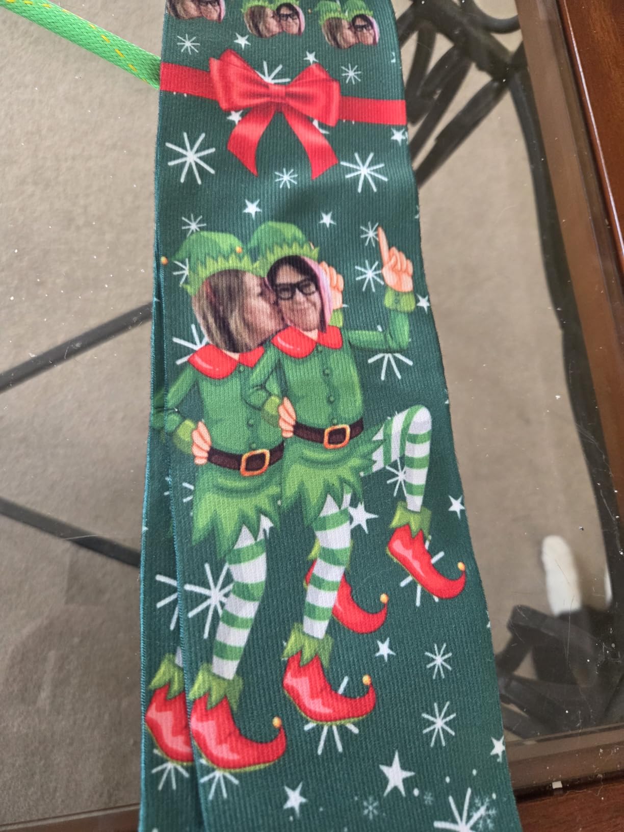 Custom Face Socks with Photo Pet, Personalized Novelty Unisex Crew Socks for Men Women Gifts Made in USA customer photo 1