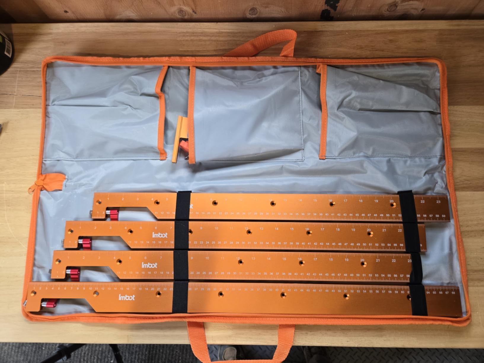 Imbot Router Jig Kit, Adjustable up to 25 x 21 Inches, with 4 Toggle Clamps customer photo 2