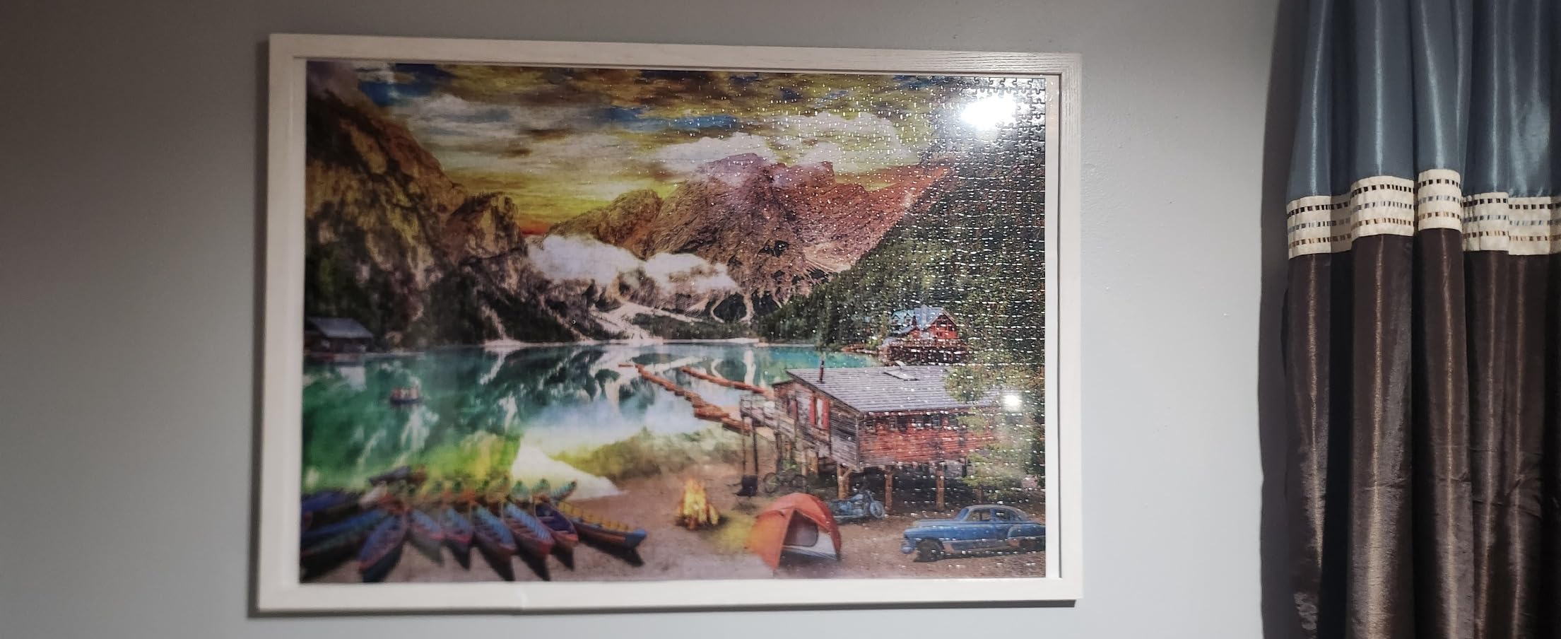 Nattork Jigsaw Puzzles 2000 Pieces for Adults Families Sunshine Garden Pieces Fit Together Perfectly customer photo 1