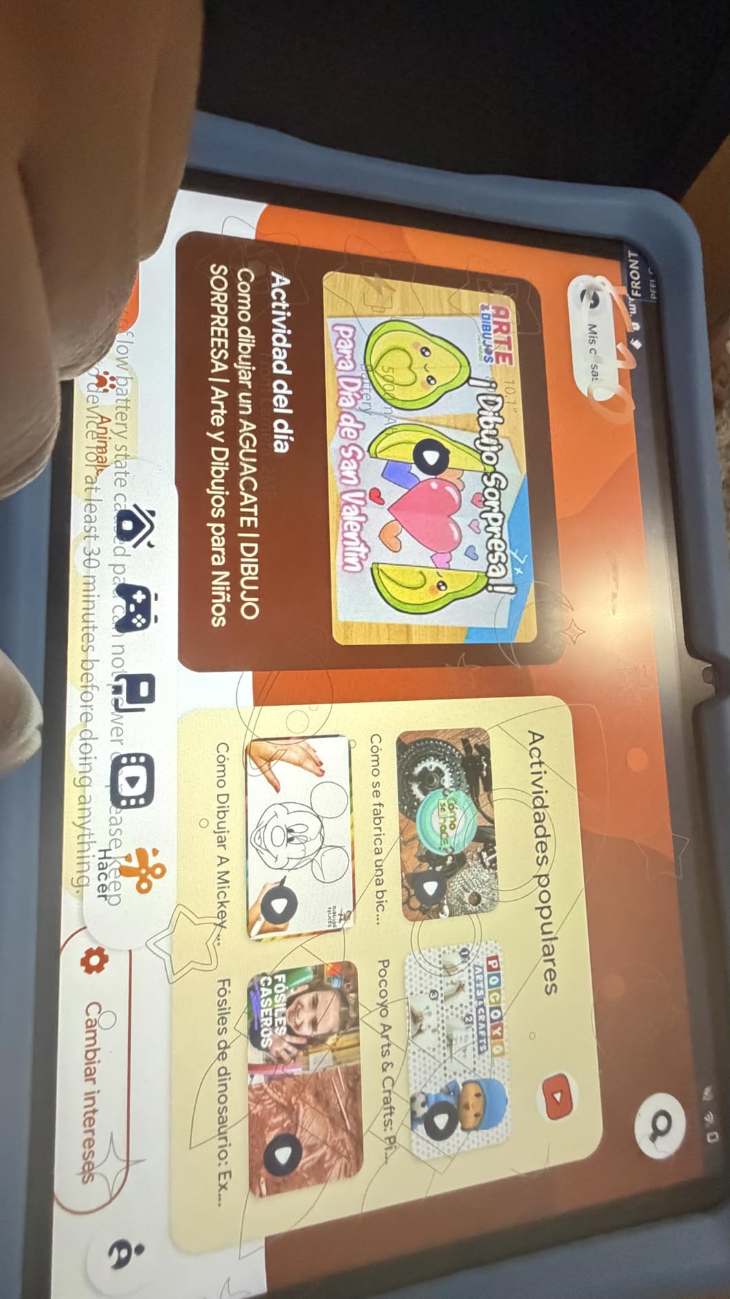Kids Tablet 10 inch, Android 16 Tablets for Kids Ages 8-12,16GB RAM 64GB ROM,Parental Control, Pre-Installed Kiddos Software & Kids Space, Includes Case & Stylus Pen, 2TB Expand, HD Eye‑Care Screen customer photo 2