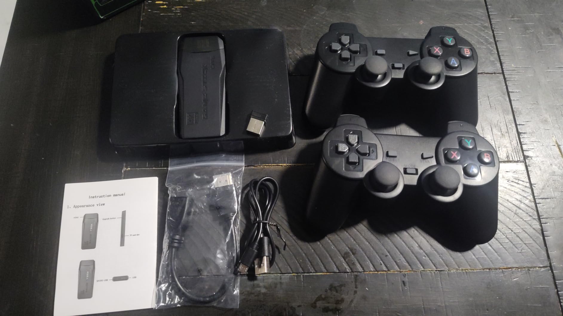 LIUWEI New Retro Gaming Console & Game Stick Pro - 20,000+ Classic Video Games, 23 Emulators, Dual Wireless Controllers, 4K HDMI Output, Plug & Play, Compatible with TV, PC, Projector, 64GB customer photo 2